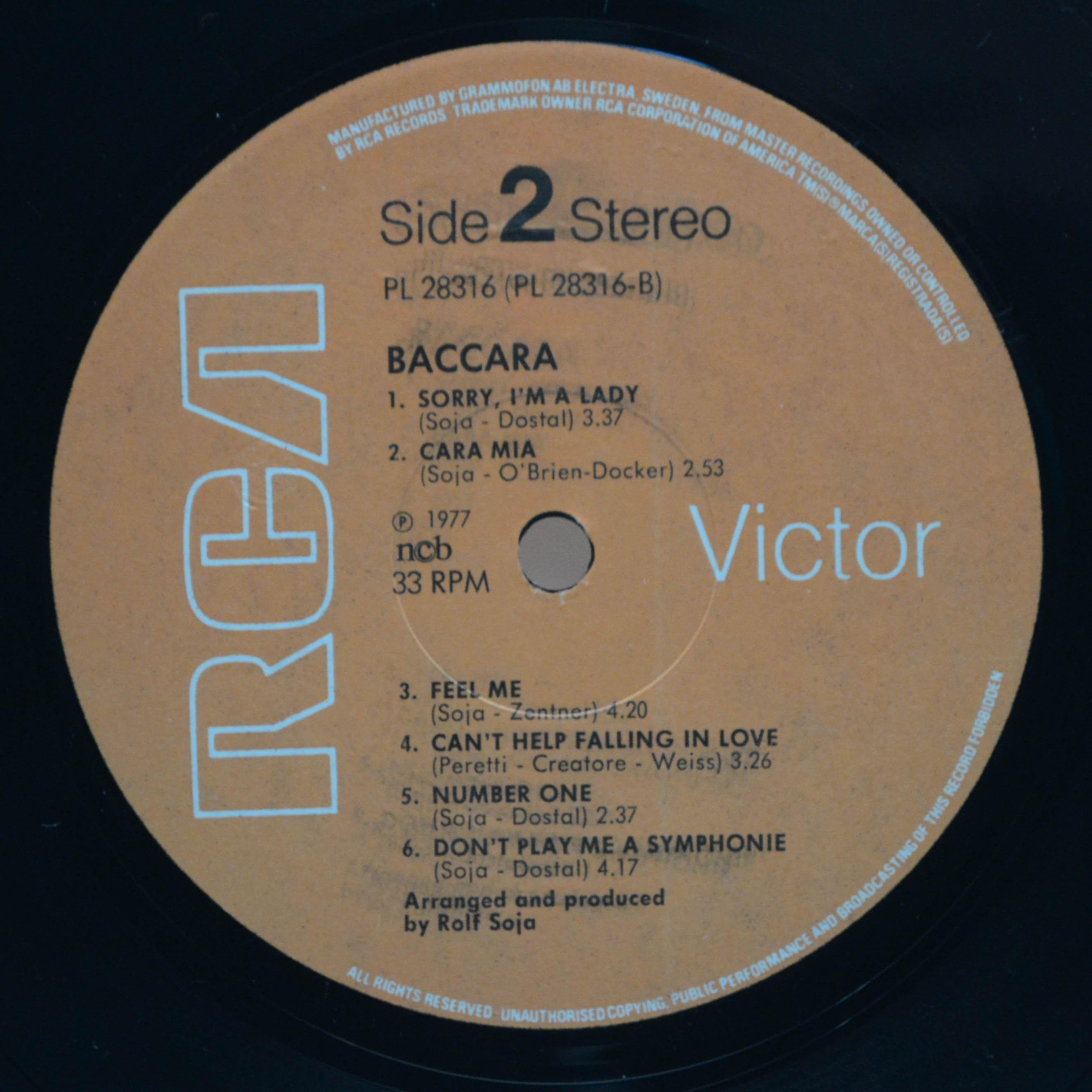 Baccara — Baccara, 1977