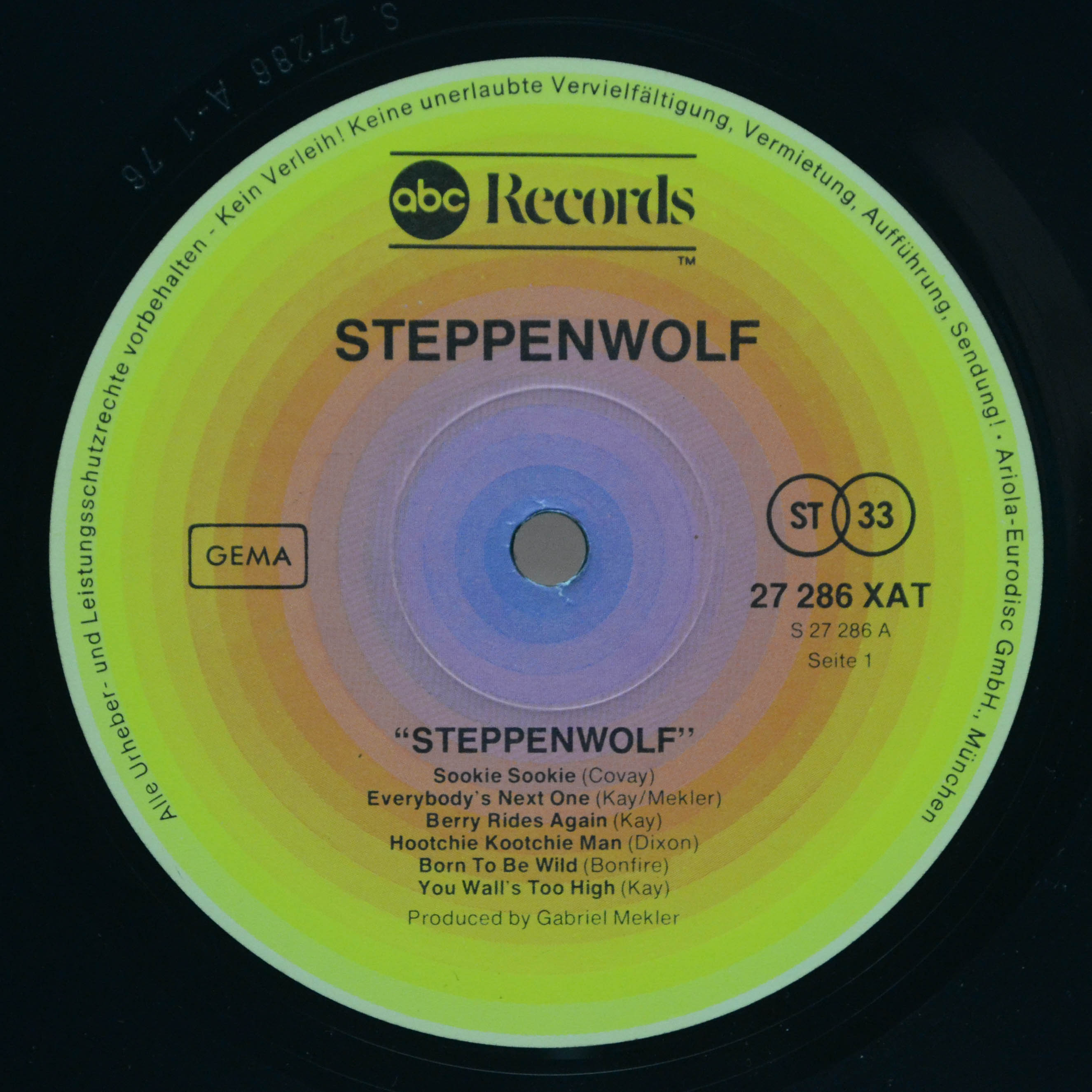 Steppenwolf — Steppenwolf, 1968