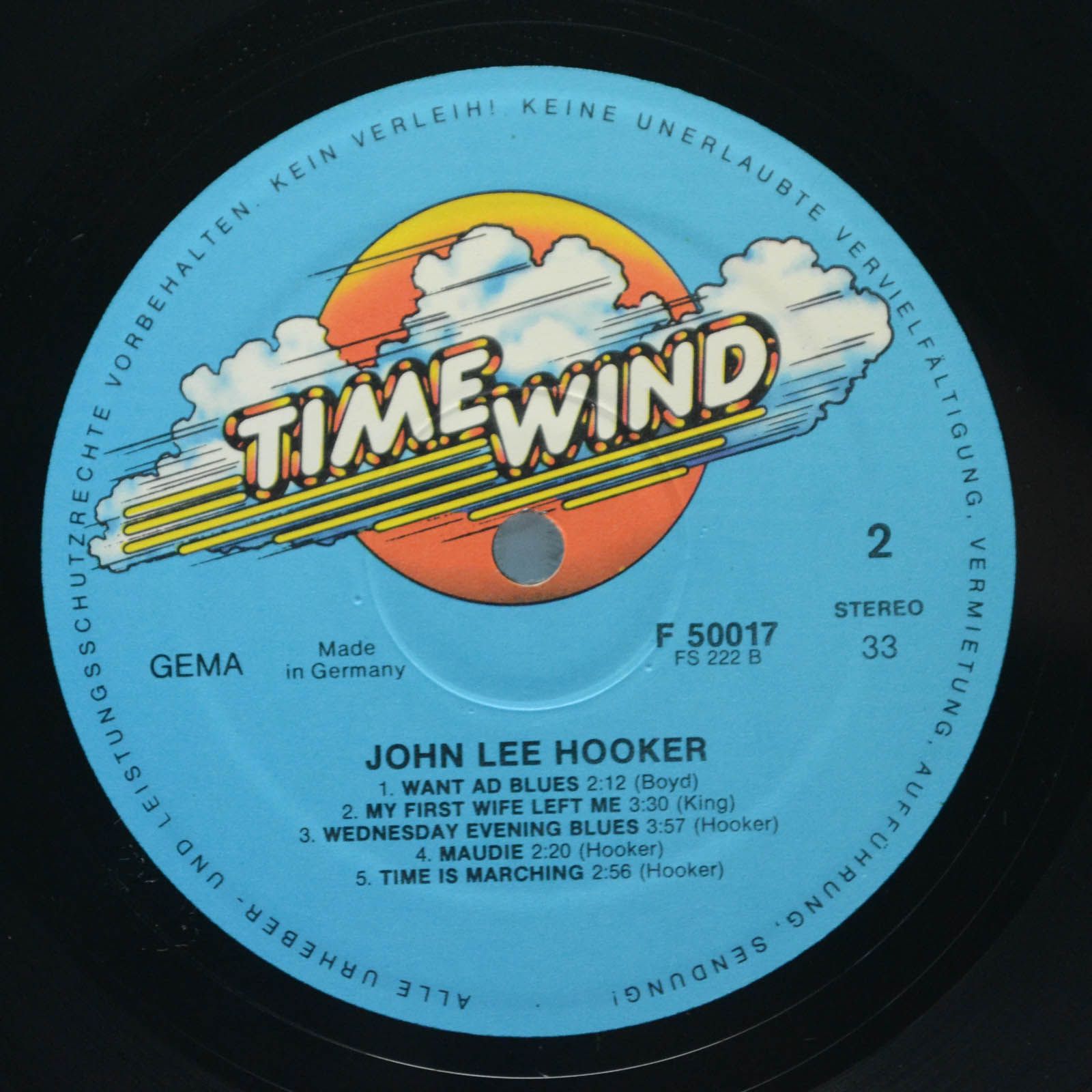 John Lee Hooker — Little Wheel, 1976