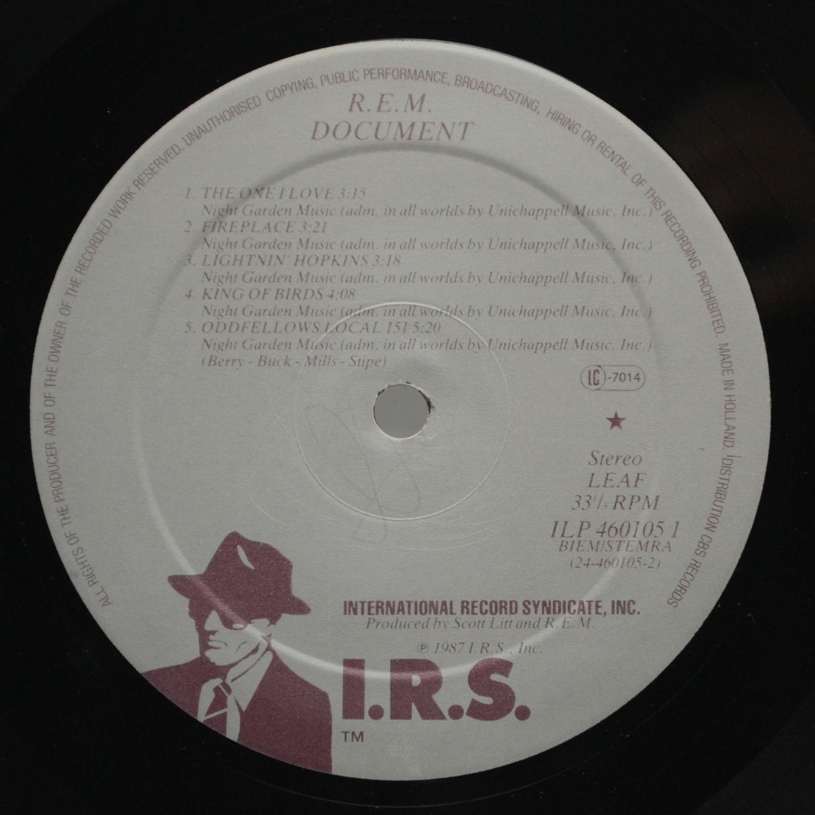 R.E.M. — Document, 1987