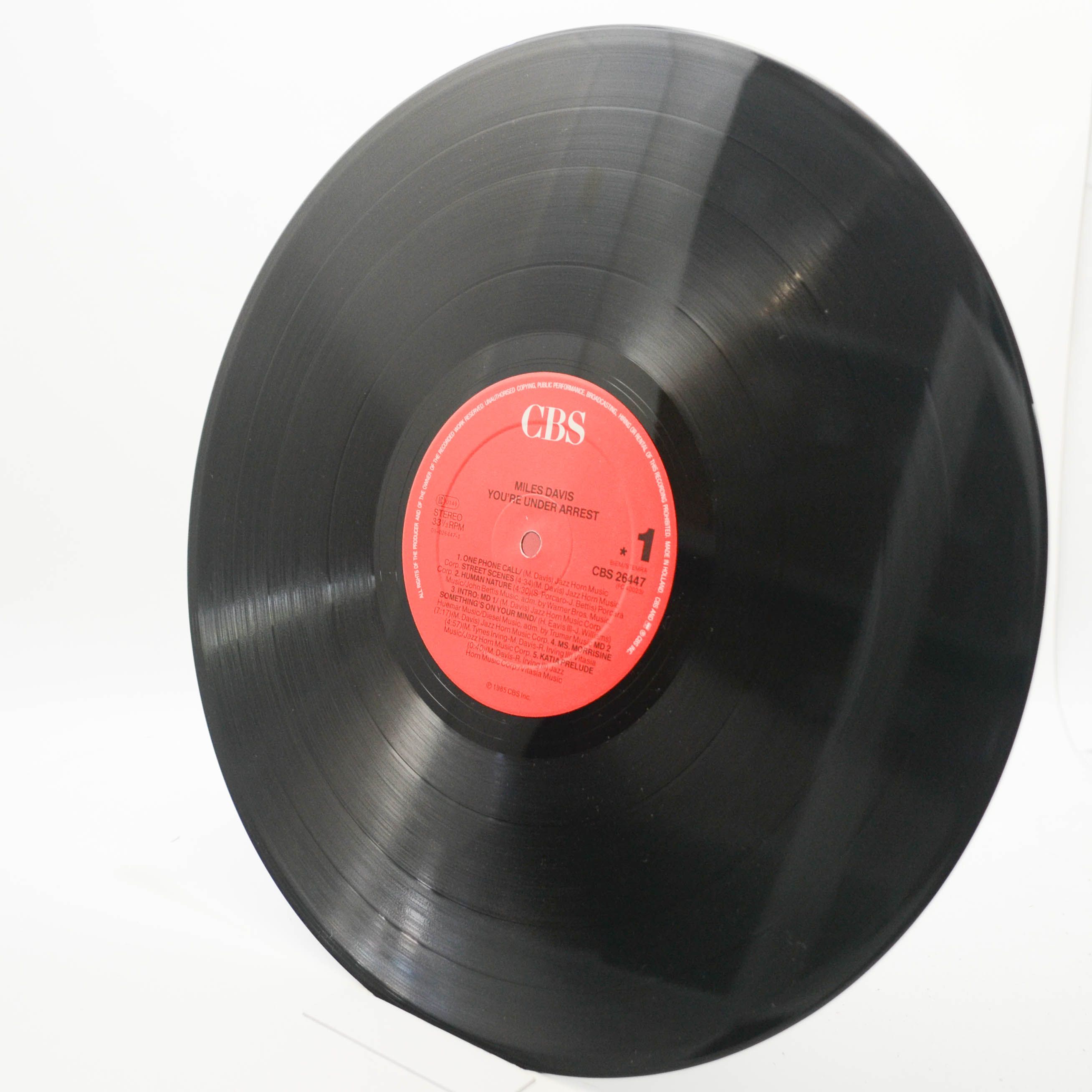 Miles Davis — You're Under Arrest, 1985