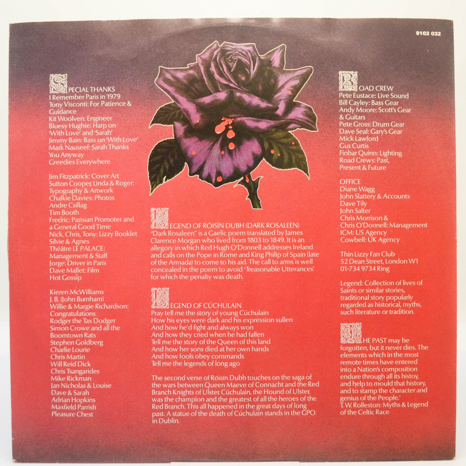 Thin Lizzy — Black Rose (A Rock Legend), 1979
