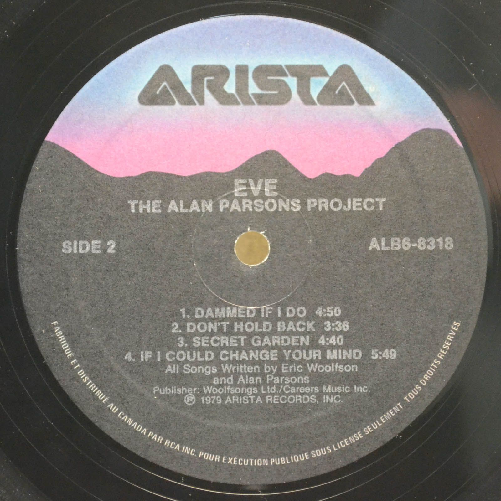Alan Parsons Project — Eve, 1979