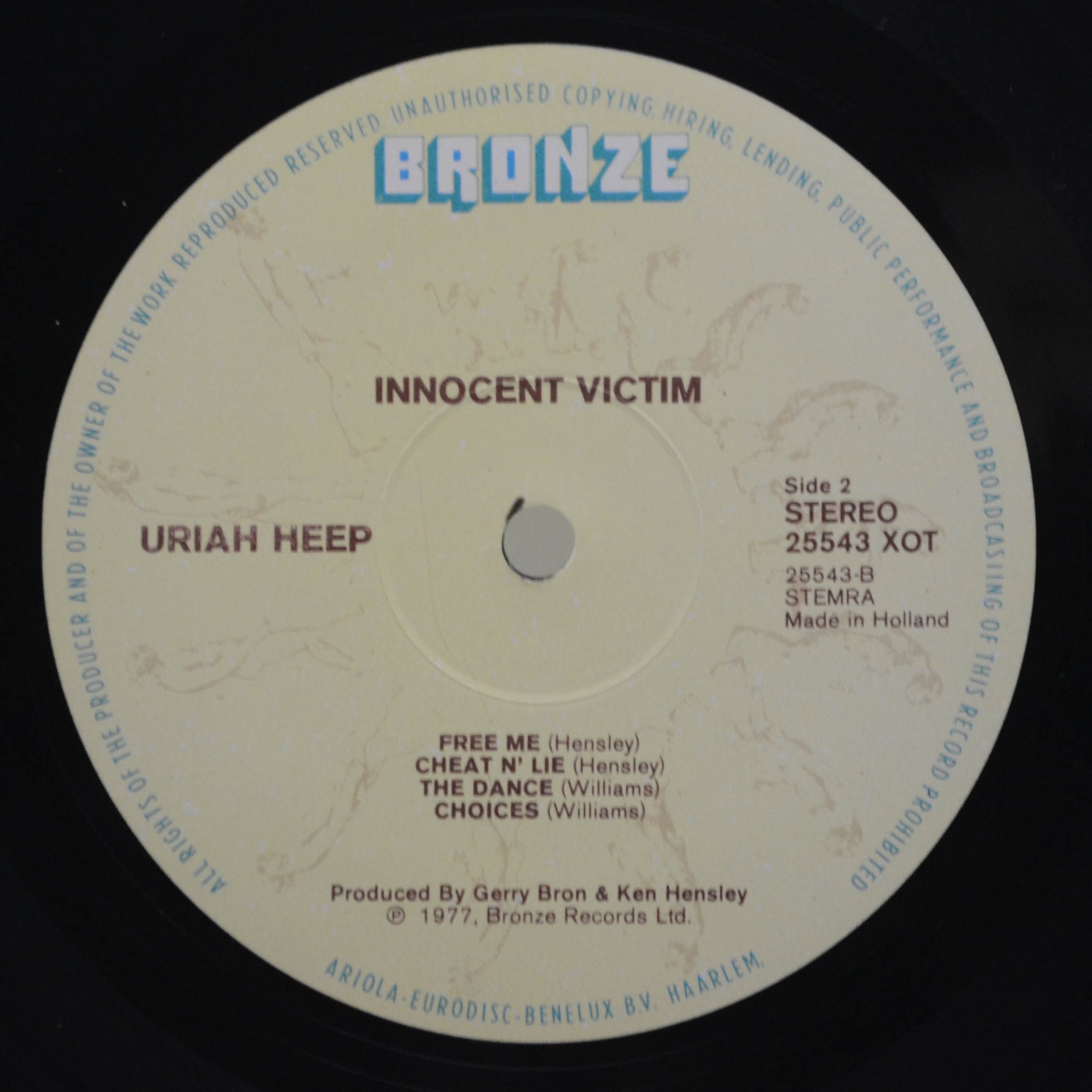 Виниловая пластинка Uriah Heep — Innocent Victim, 1977