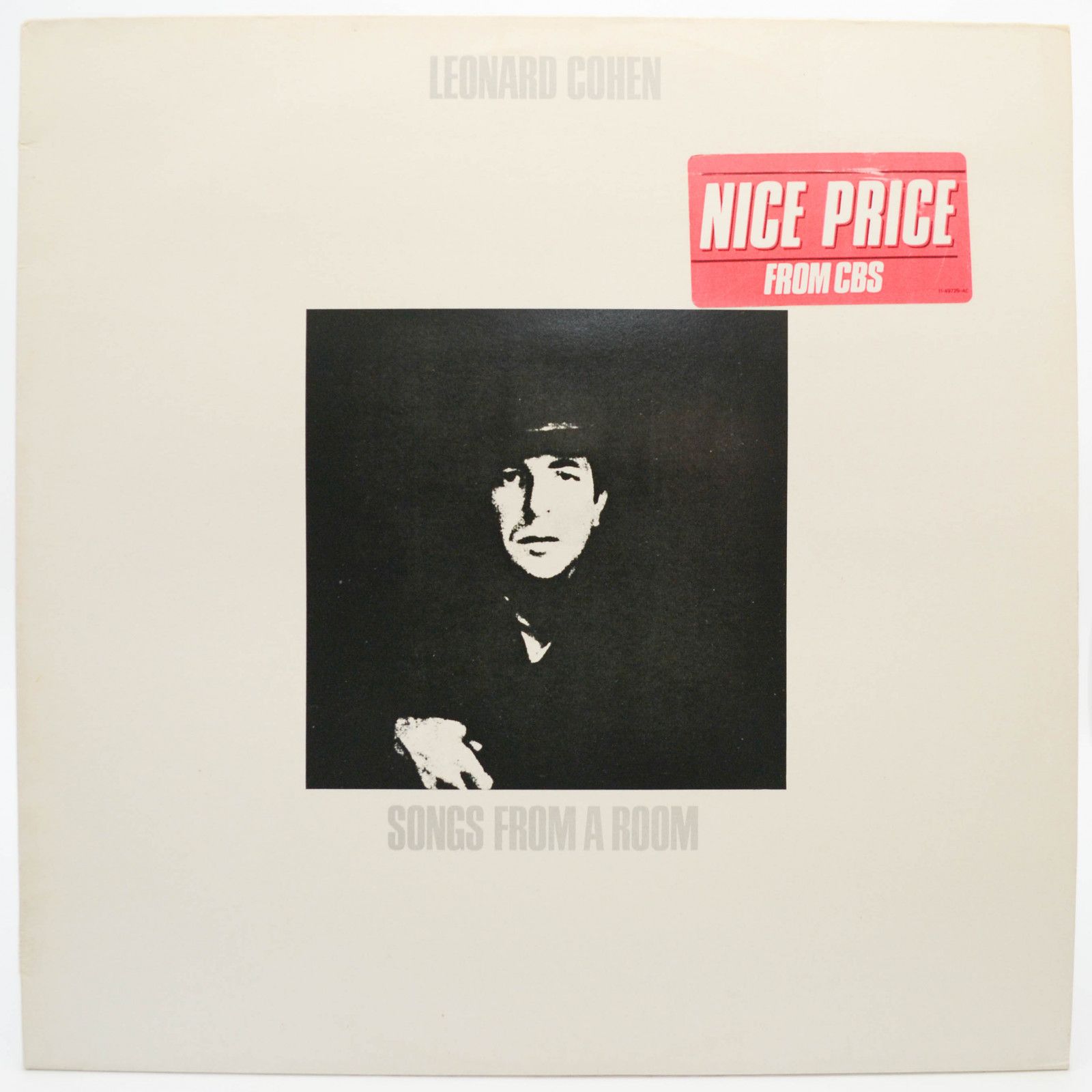 Leonard Cohen — Songs From A Room, 1969