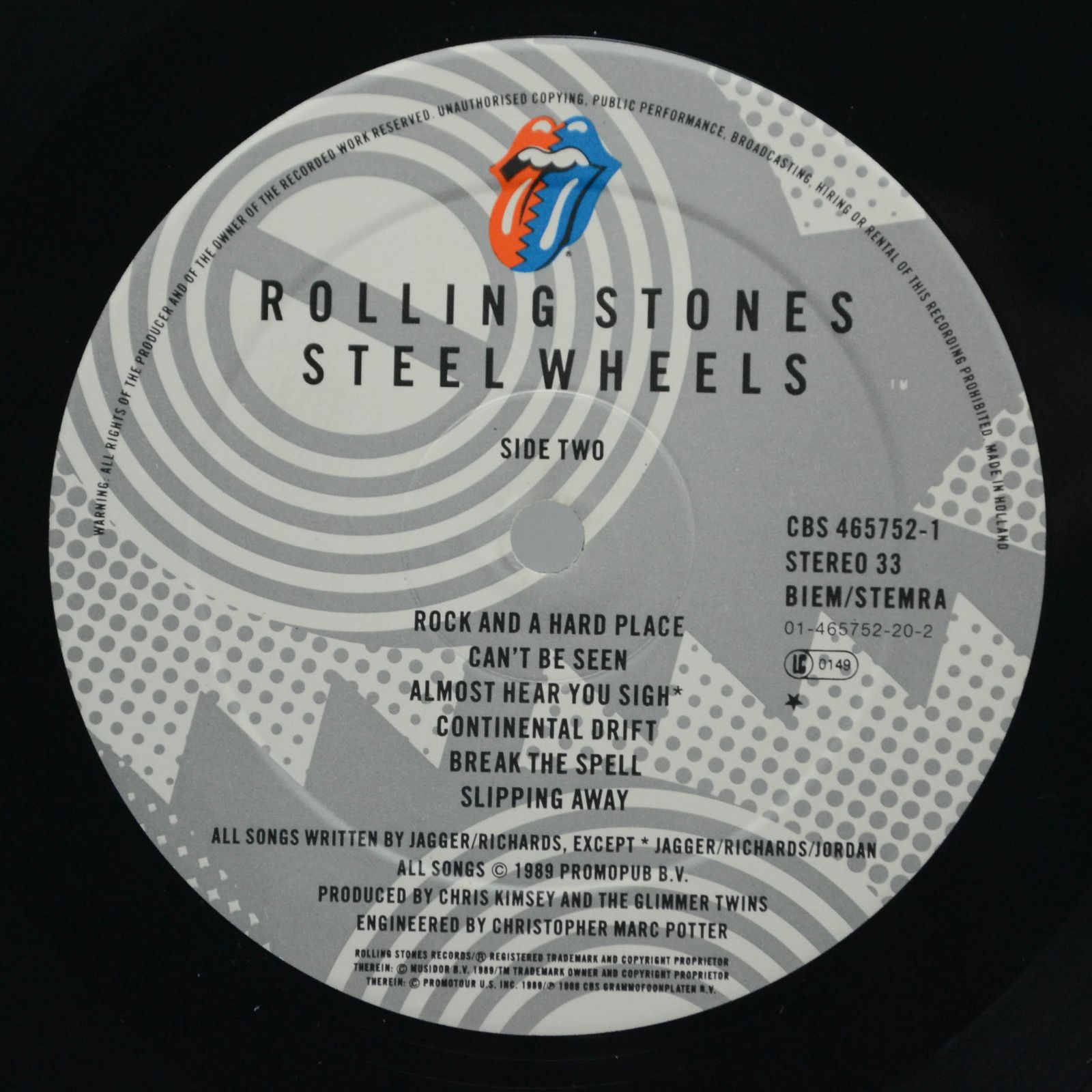 Rolling Stones — Steel Wheels, 1989