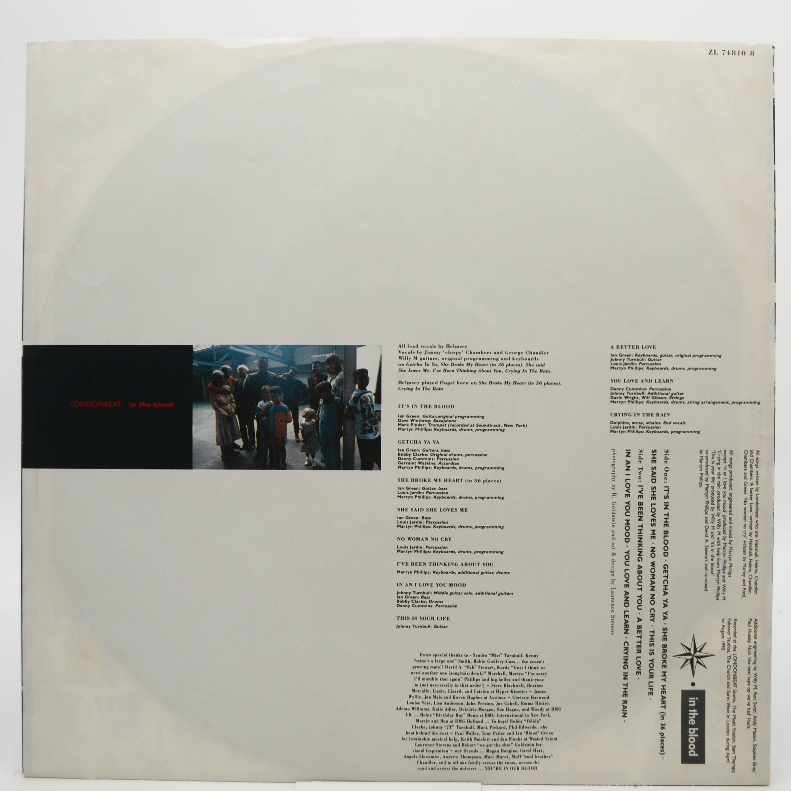 Londonbeat — In The Blood, 1990