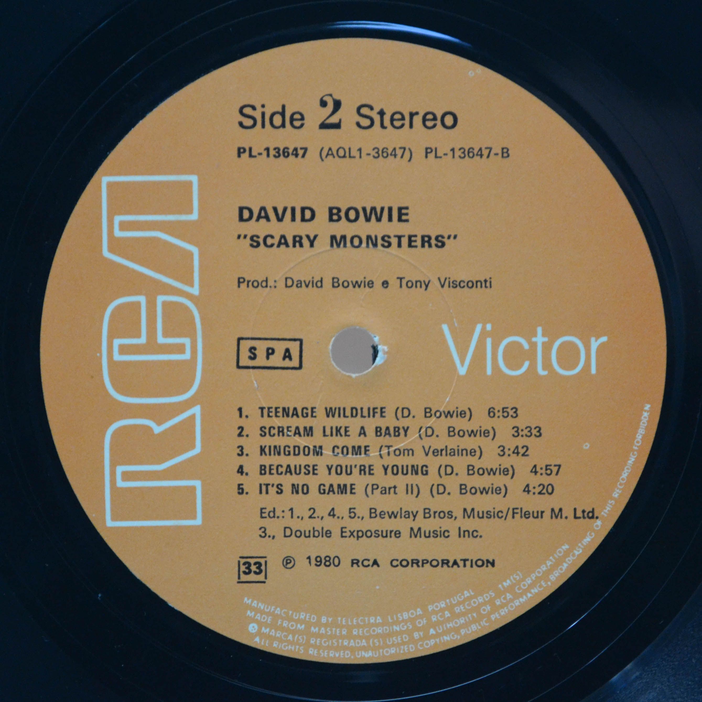 David Bowie — Scary Monsters, 1980