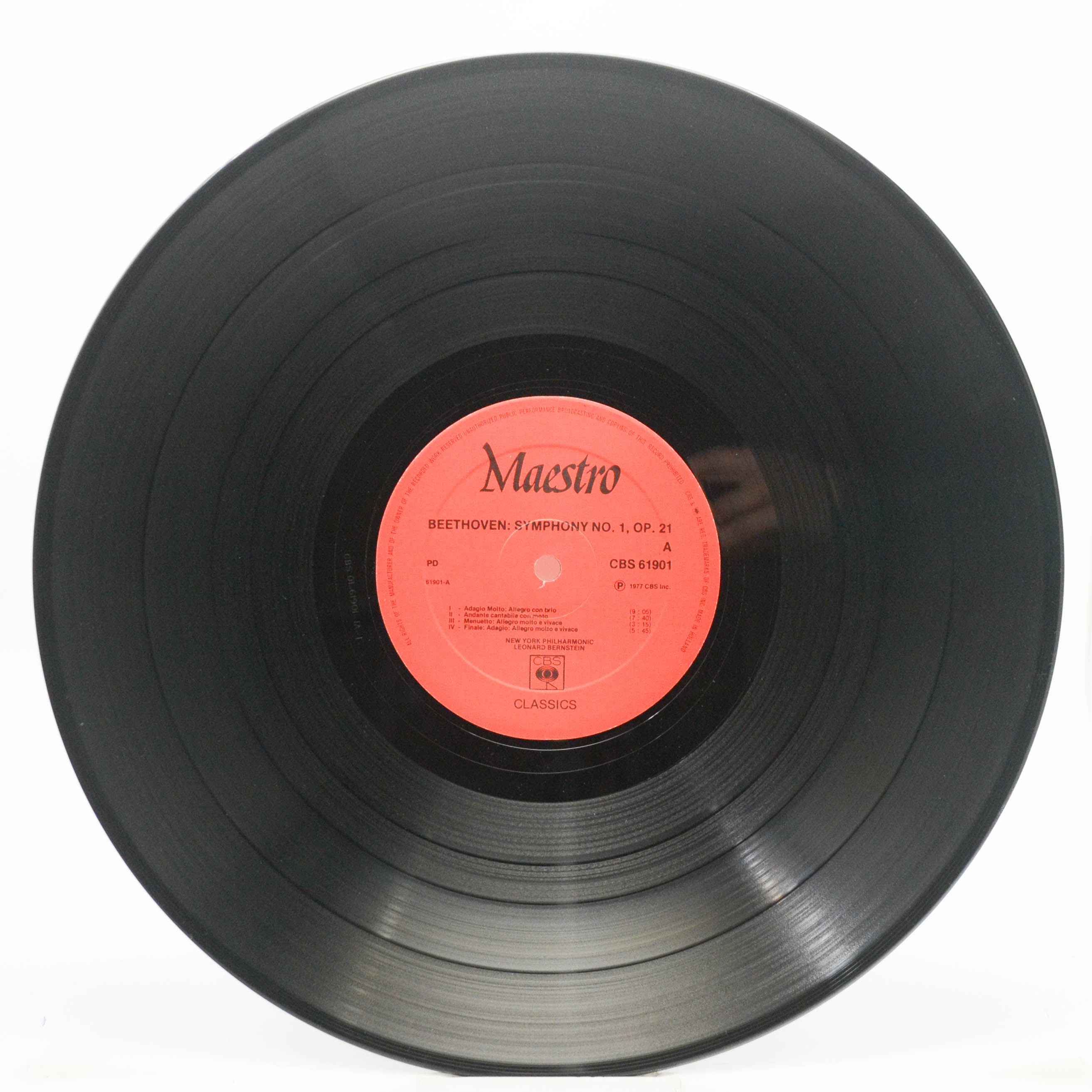 Beethoven - Leonard Bernstein, New York Philharmonic — Symphonies No.1&2, 1977