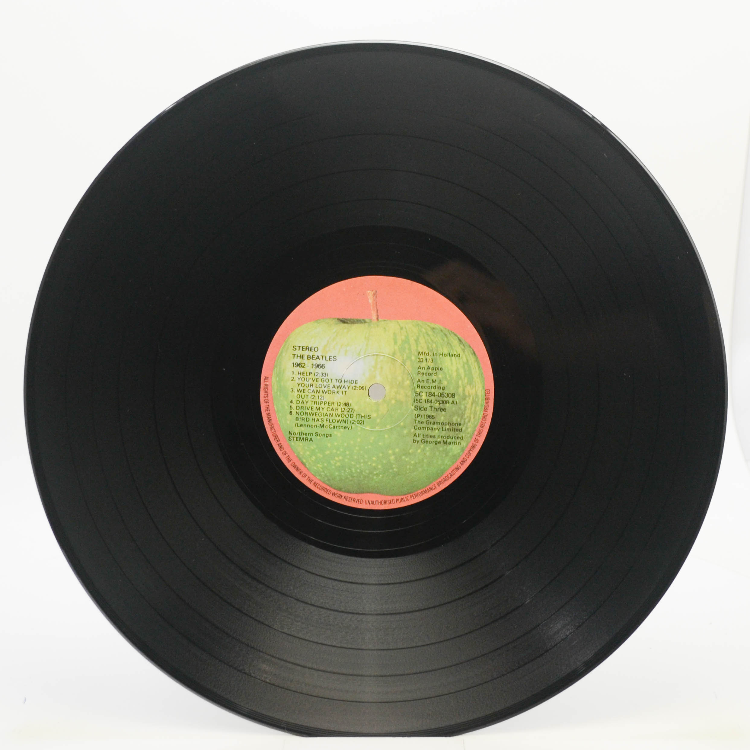Виниловая пластинка The Beatles — 1962 - 1966 (2LP), 1973