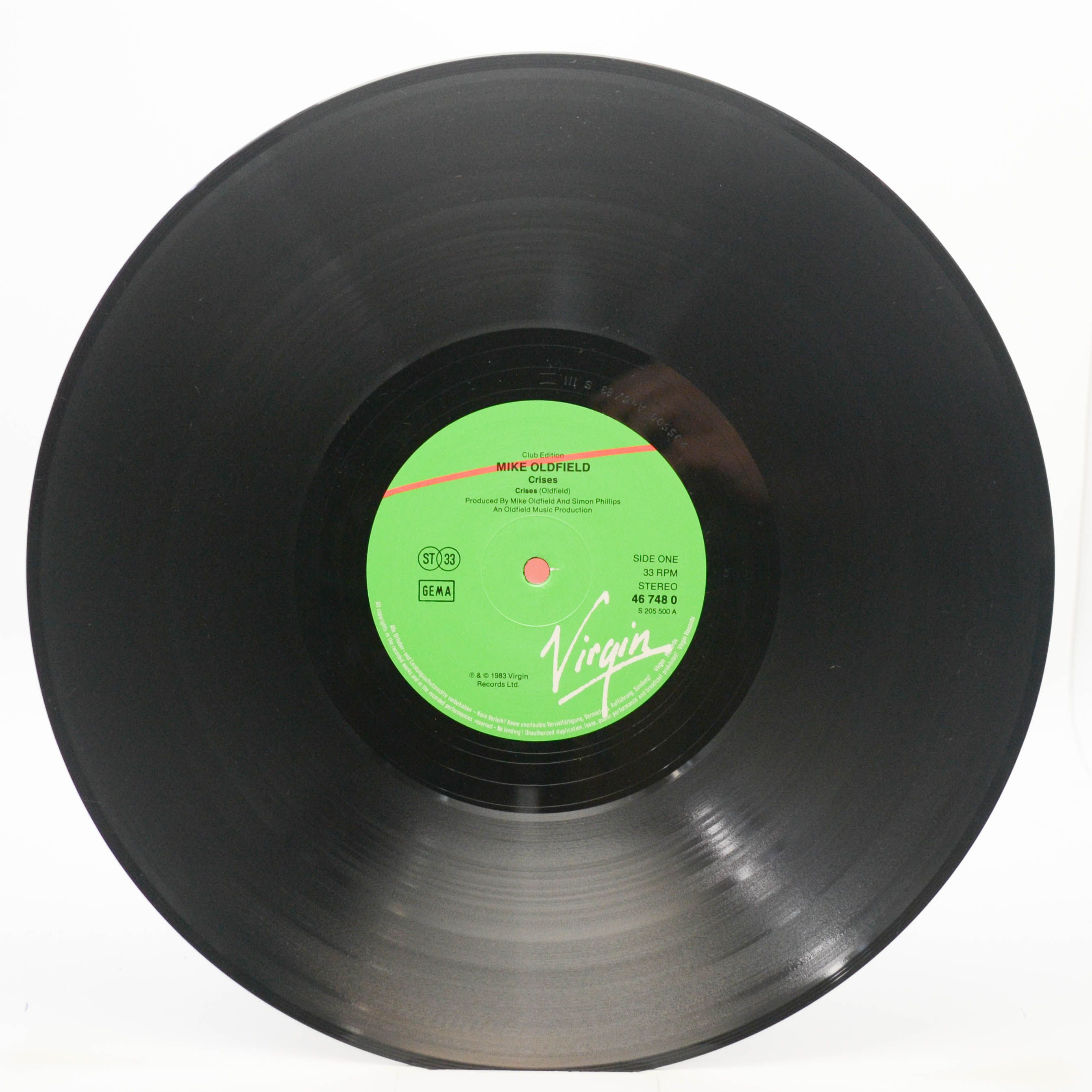 Mike Oldfield — Crises, 1983