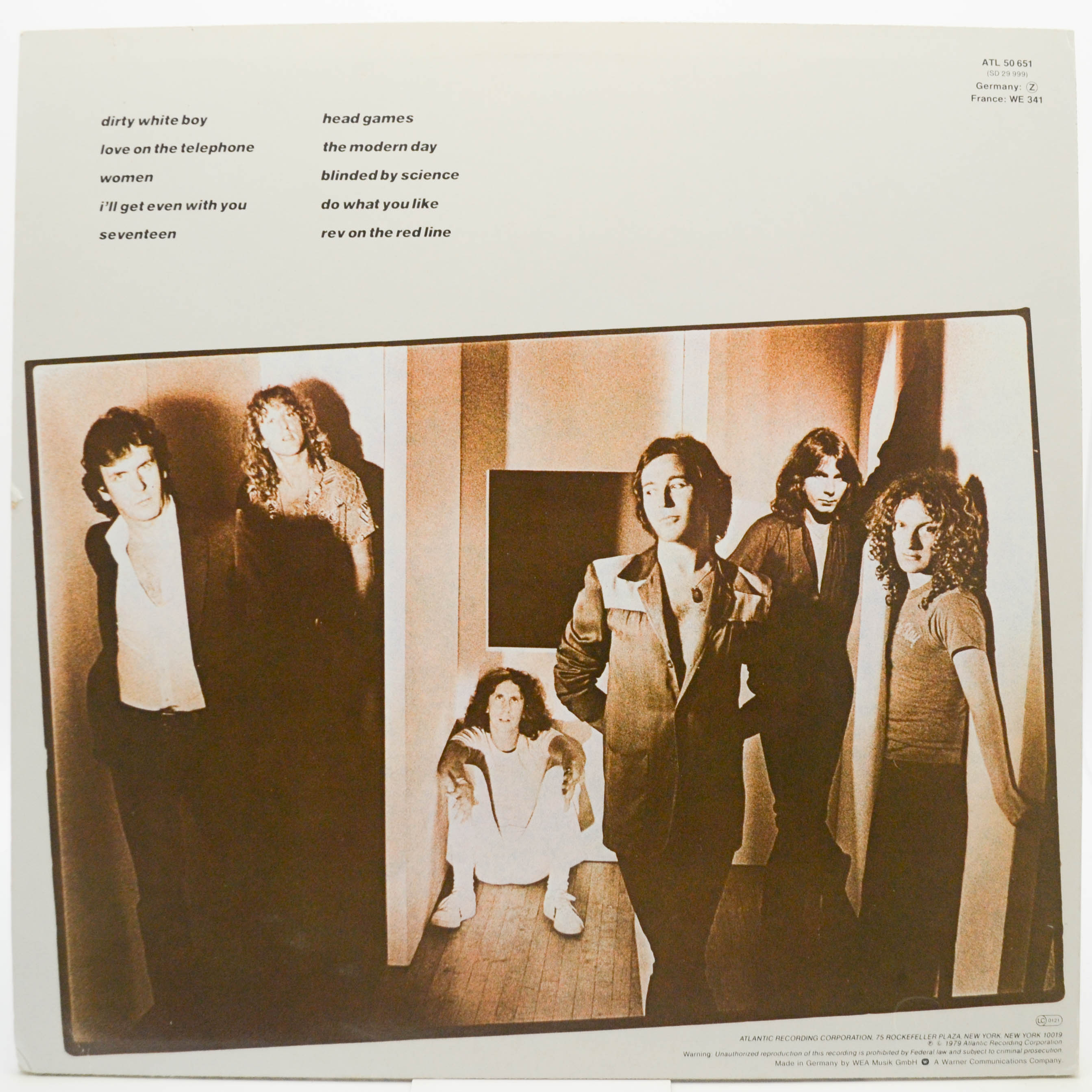 Foreigner — Head Games, 1979