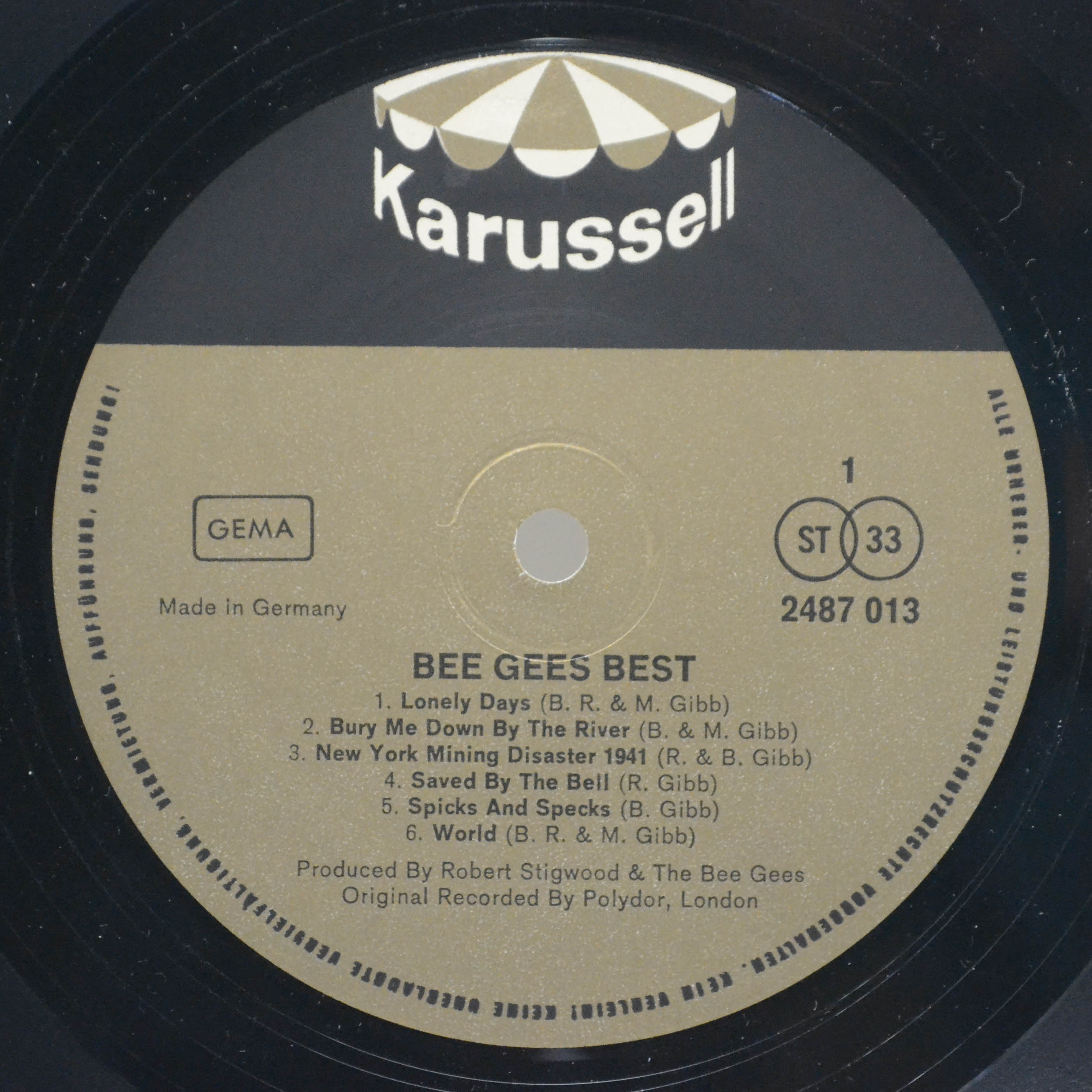 Bee Gees — Best (2LP), 1973