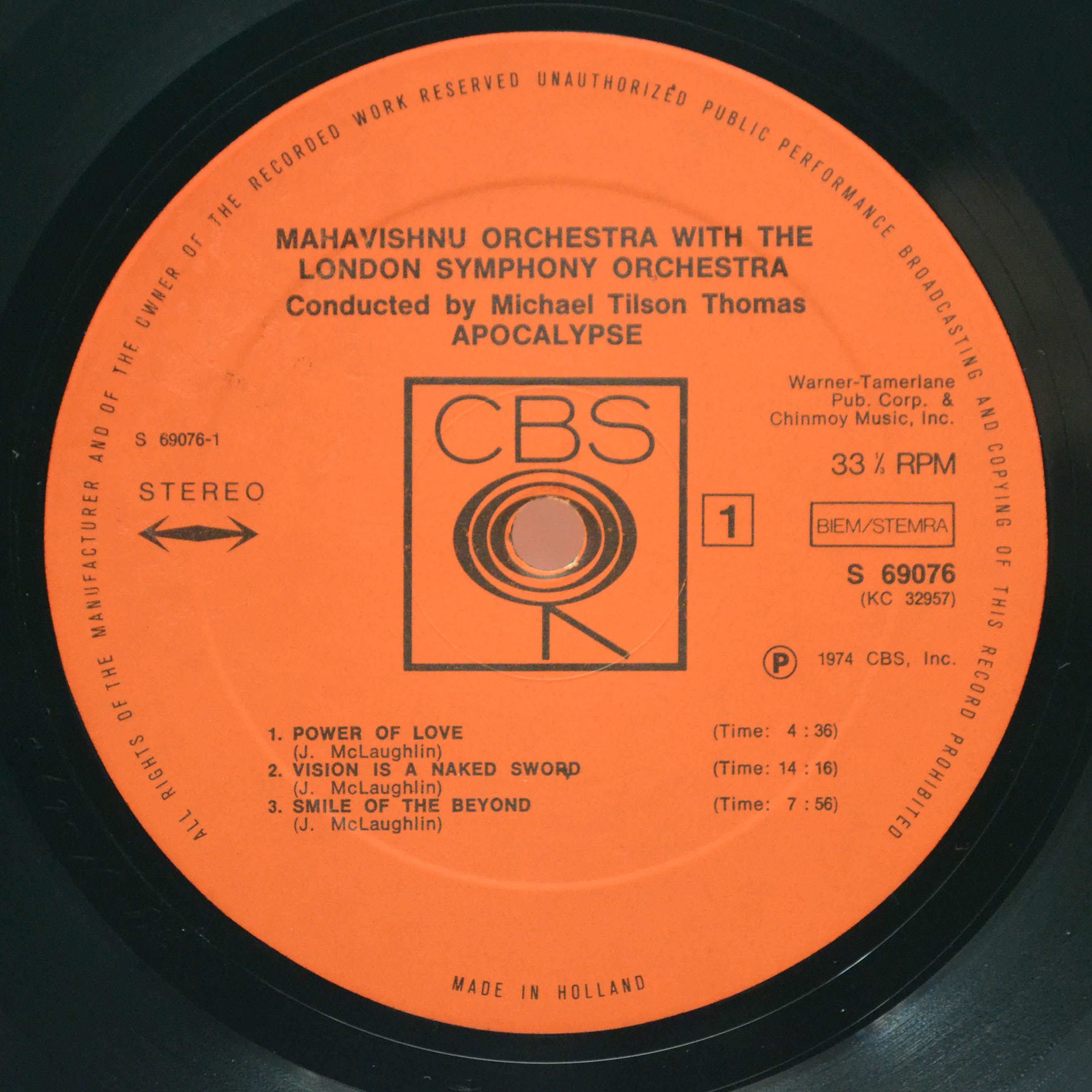 Mahavishnu Orchestra With The London Symphony Orchestra, Michael Tilson Thomas — Apocalypse, 1974