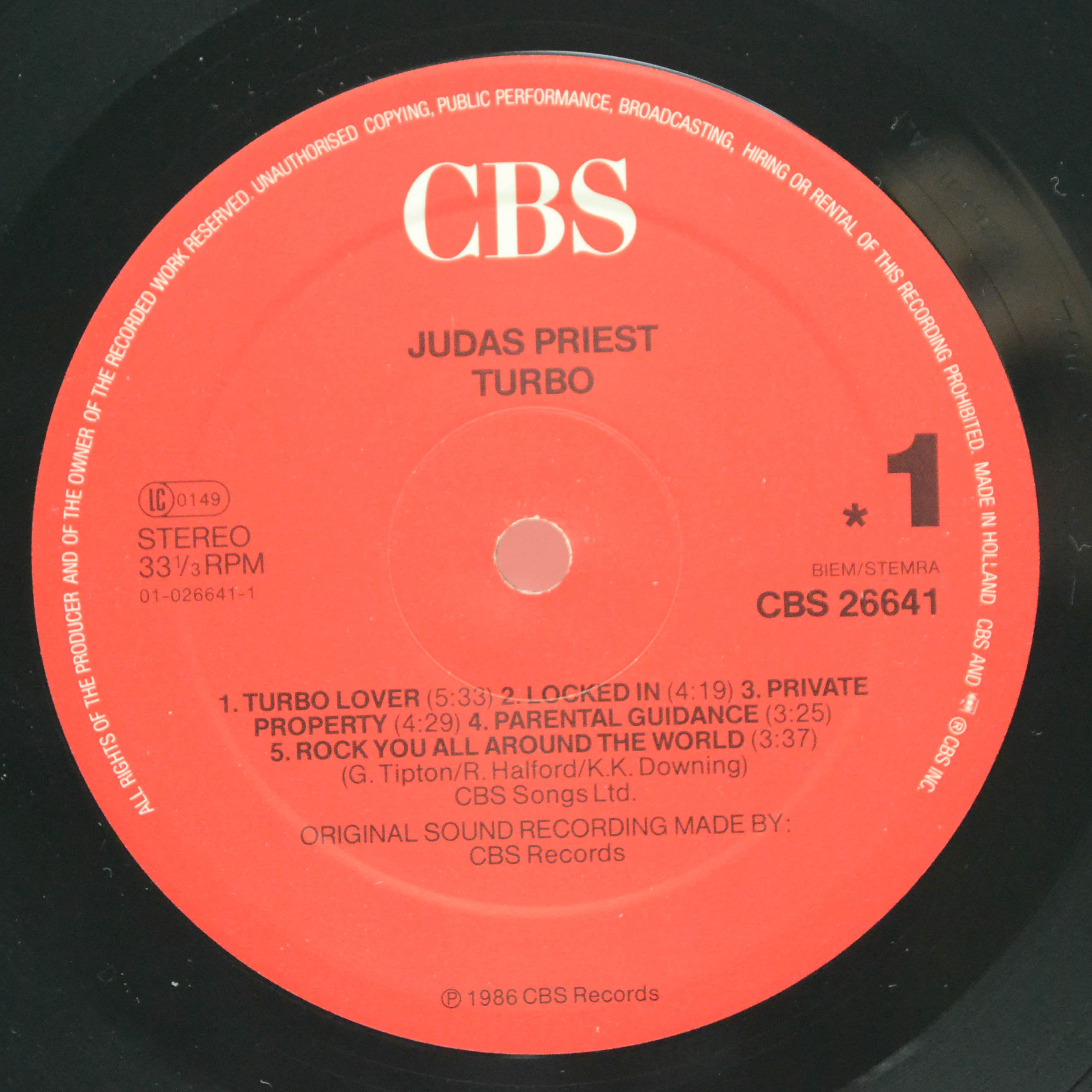 Judas Priest — Turbo, 1986