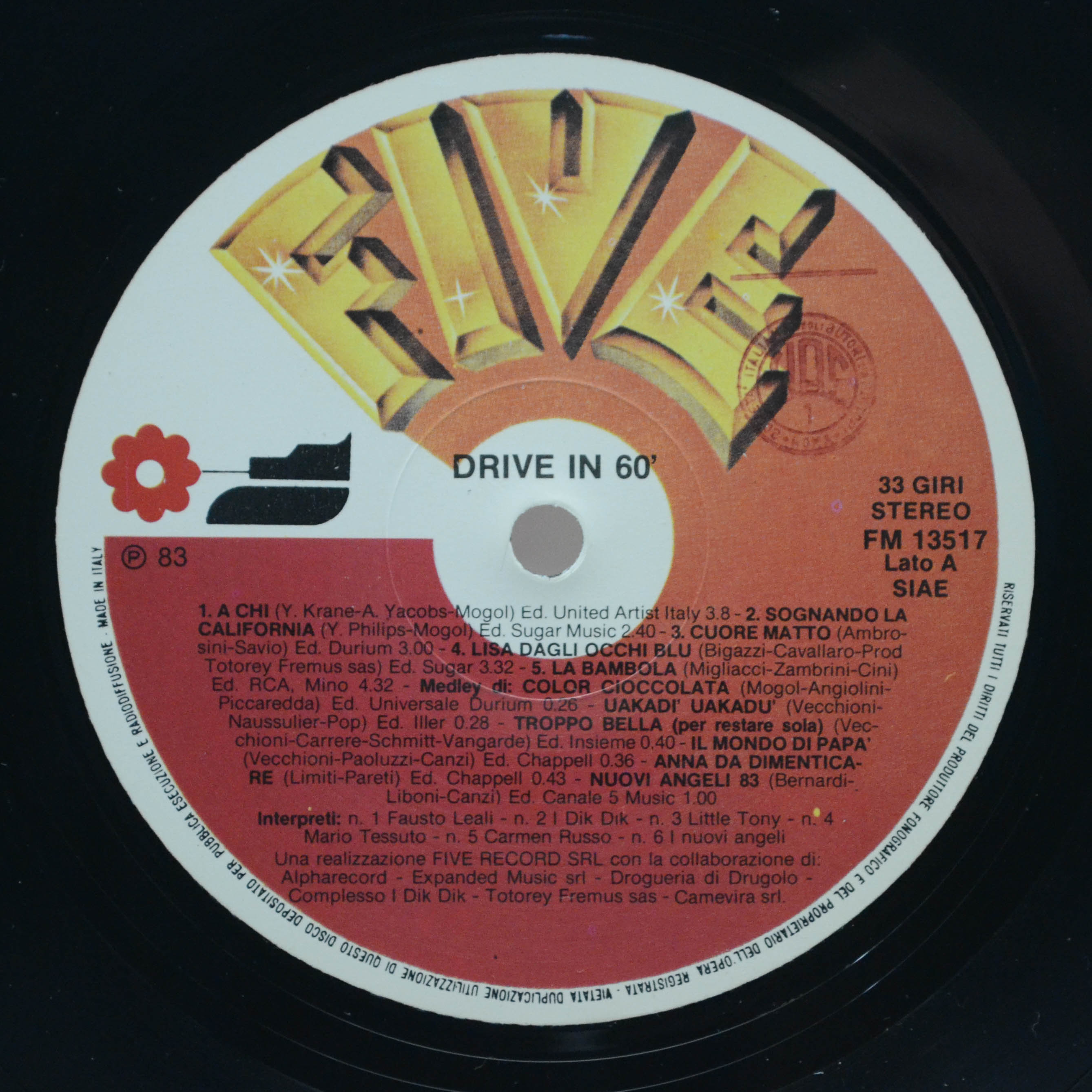 Various — Drive-In '60, 1983