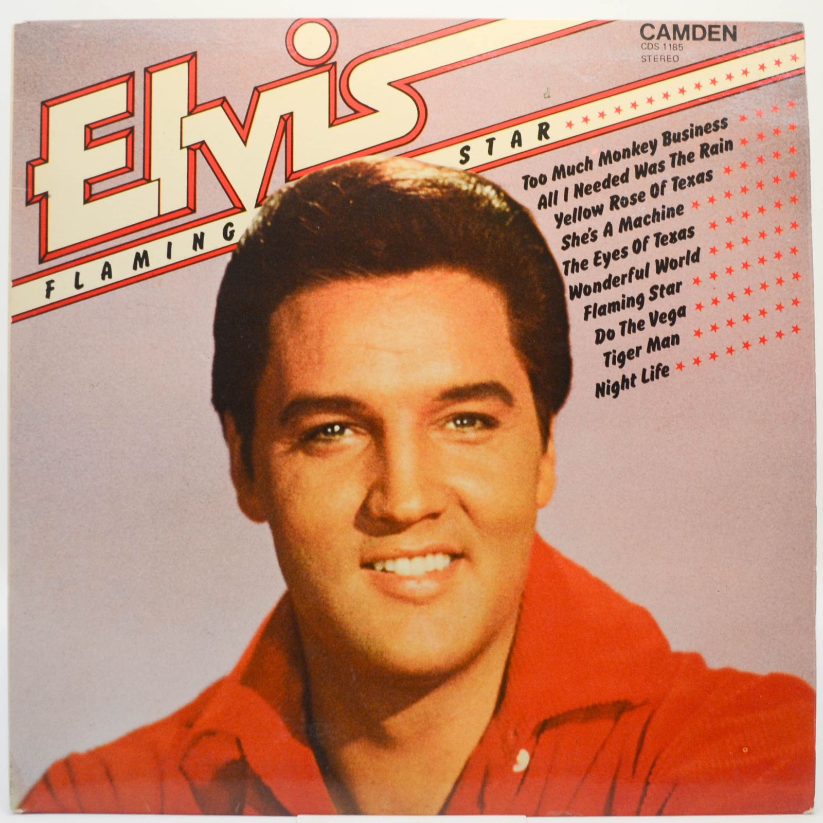 Elvis — Flaming Star (UK), 1980