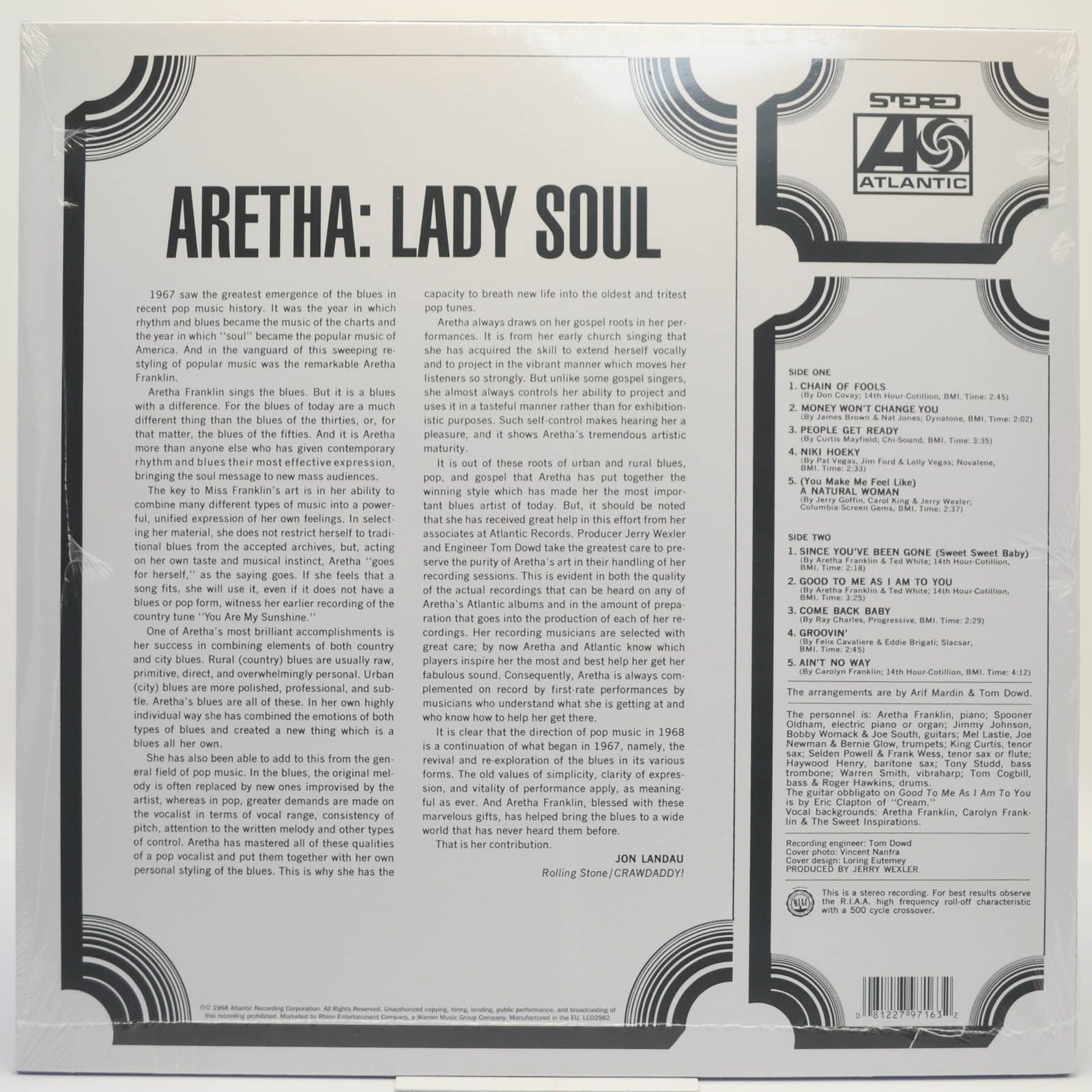Aretha Franklin — Lady Soul, 1968
