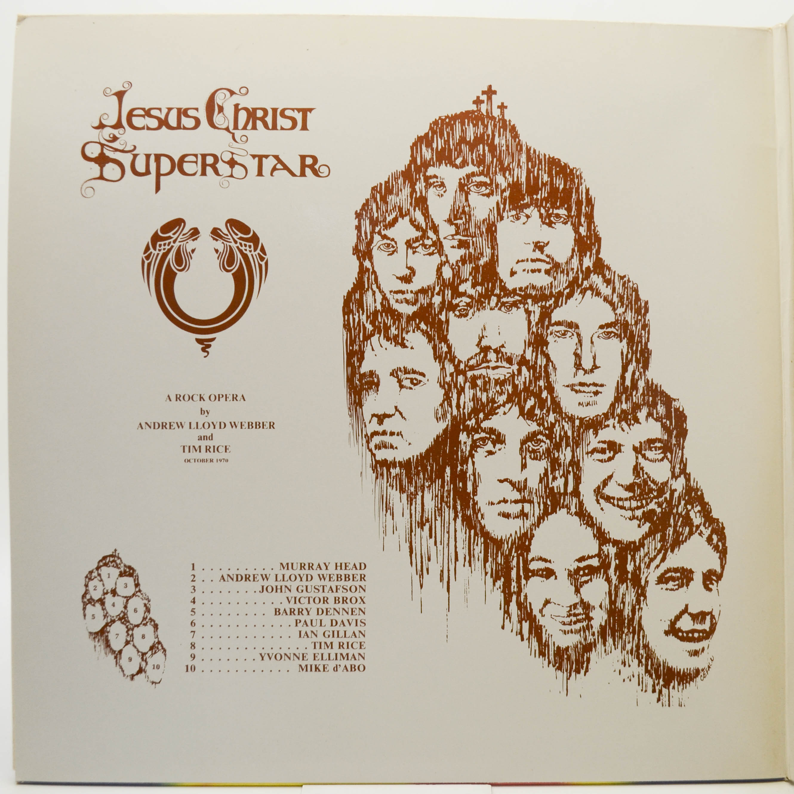 Виниловая пластинка Andrew Lloyd Webber — Jesus Christ Superstar (2LP, booklet), 1970