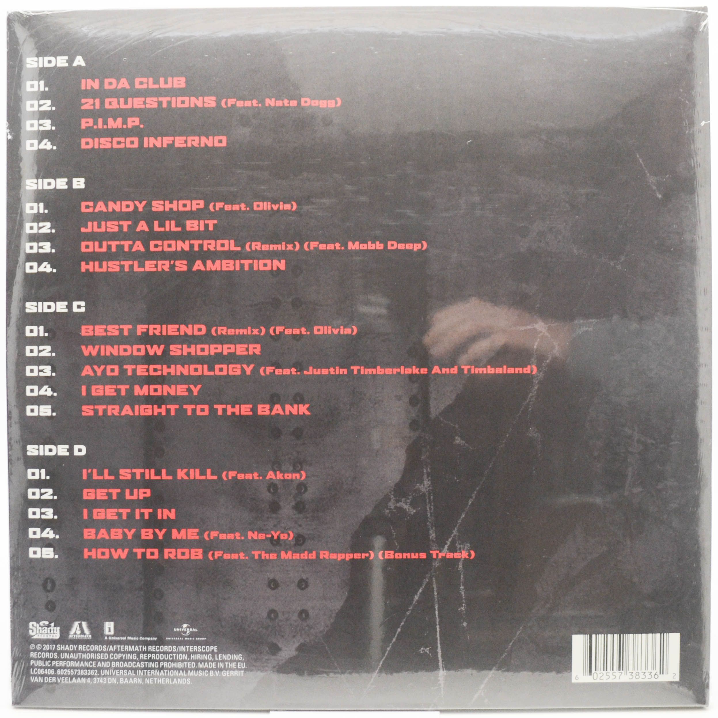 50 Cent — Best Of (2LP), 2017