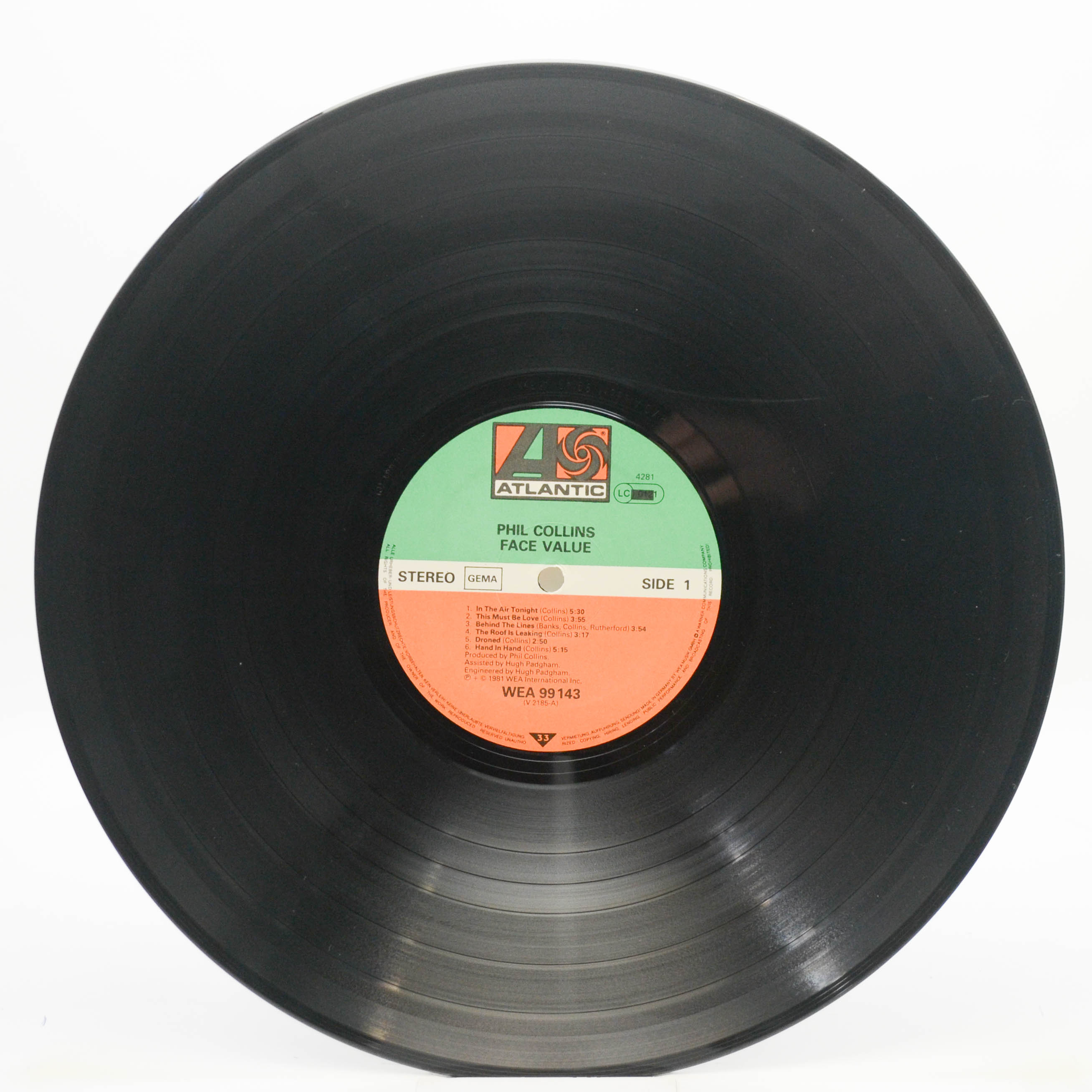 Phil Collins — Face Value, 1981