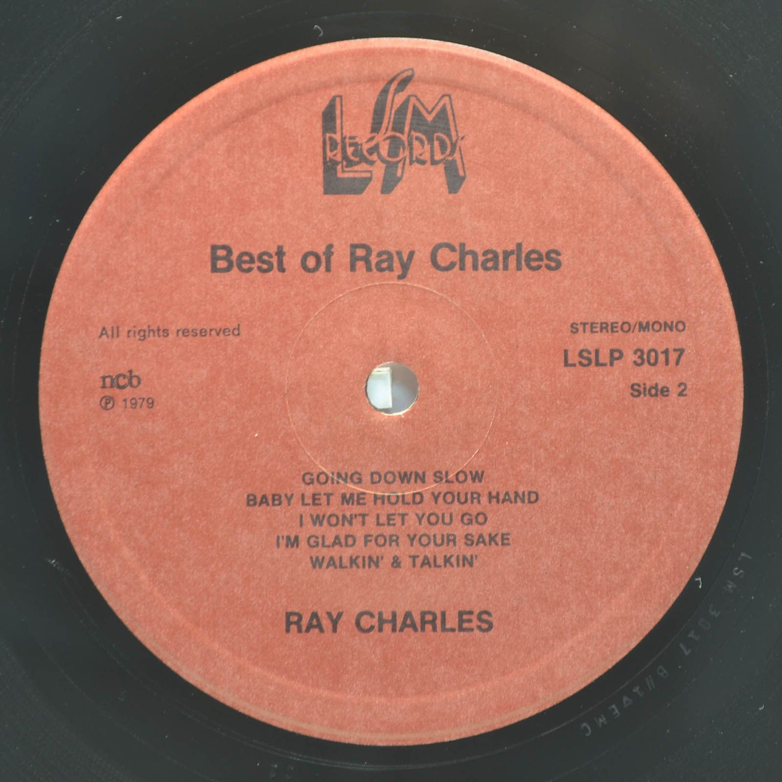 Ray Charles — Best Of (UK), 1979