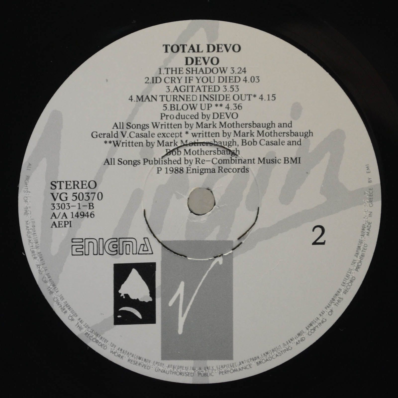 Devo — Total Devo, 1988