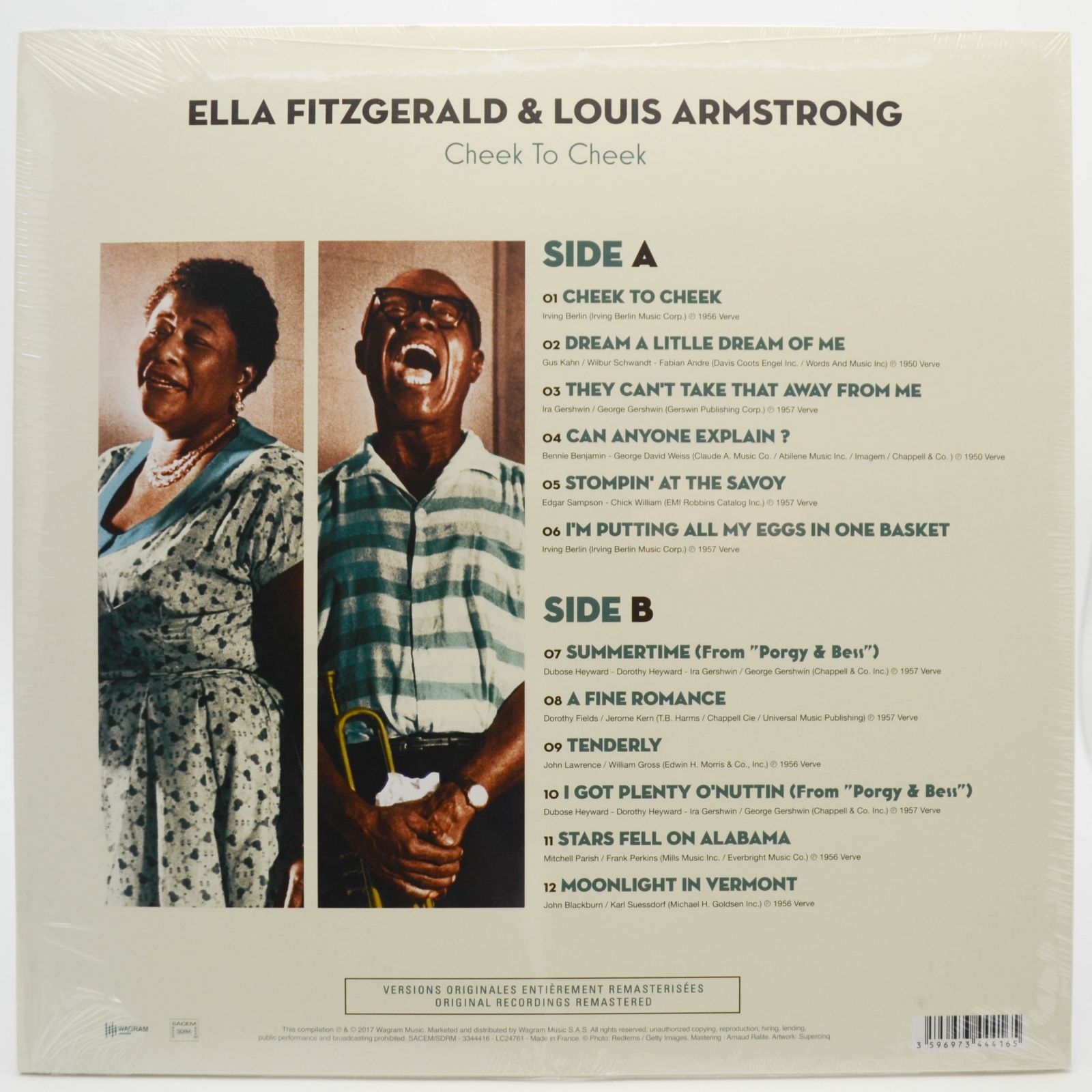 Ella Fitzgerald, Louis Armstrong — Cheek To Cheek, 2017