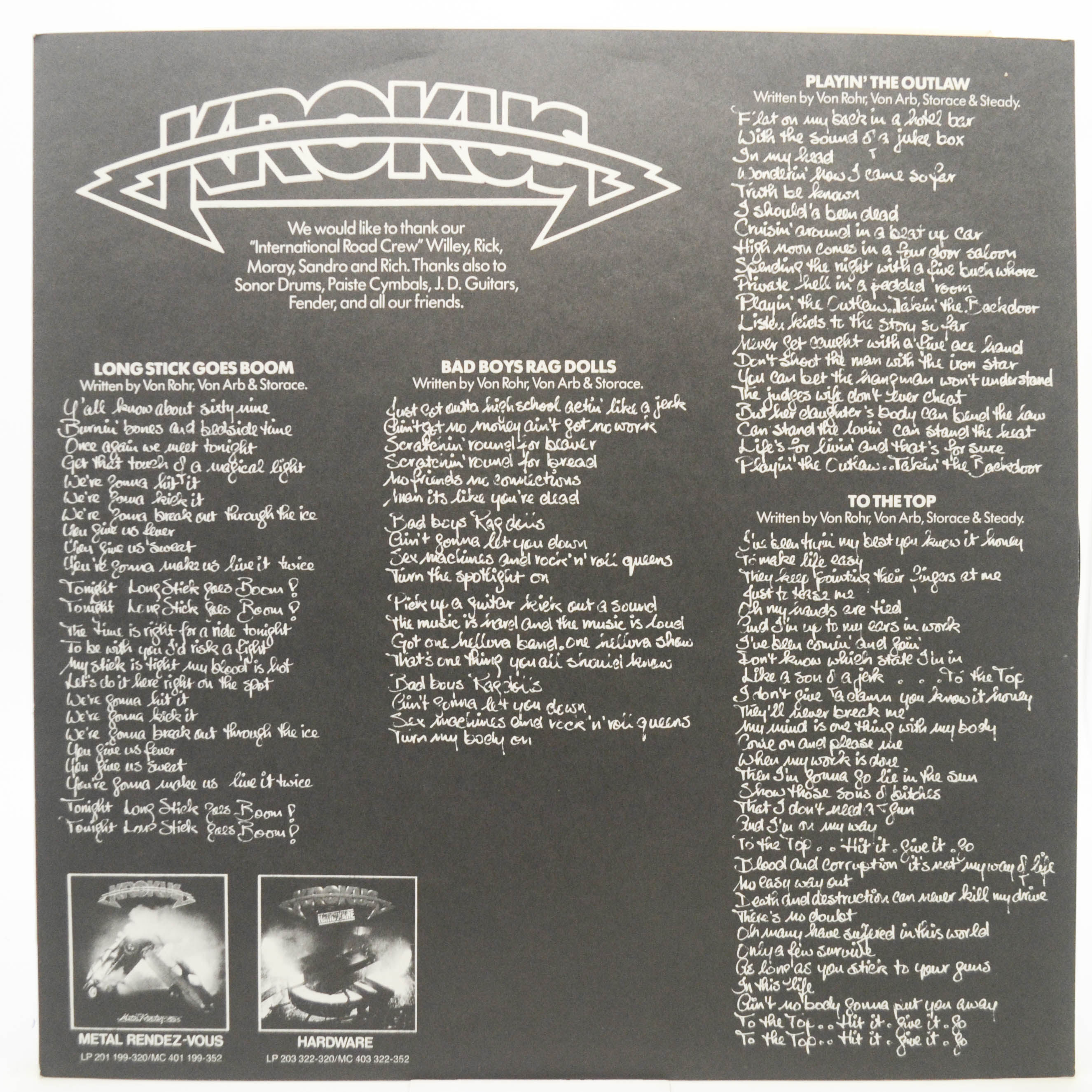 Krokus — One Vice At A Time, 1982