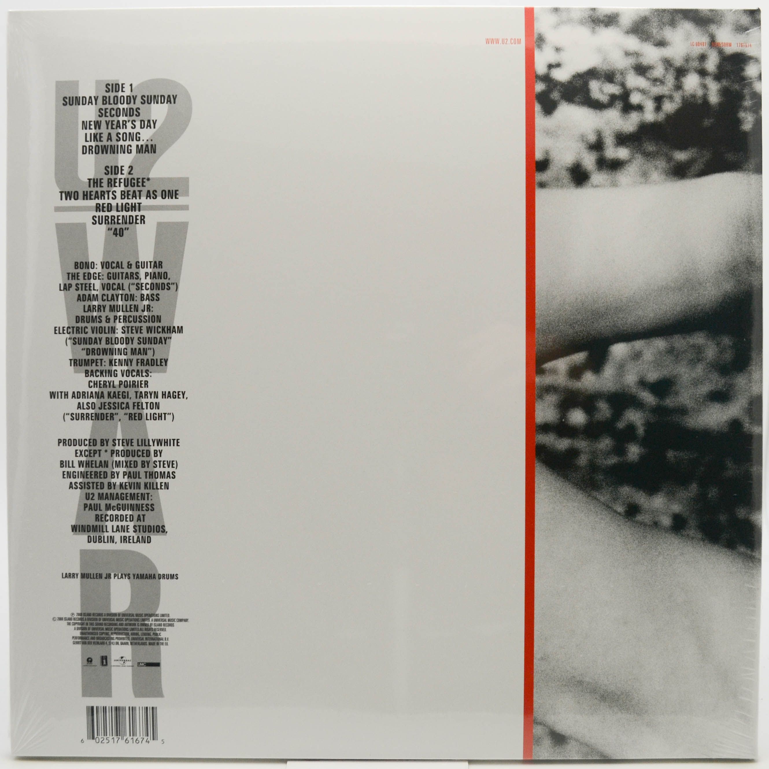 U2 — War, 1983