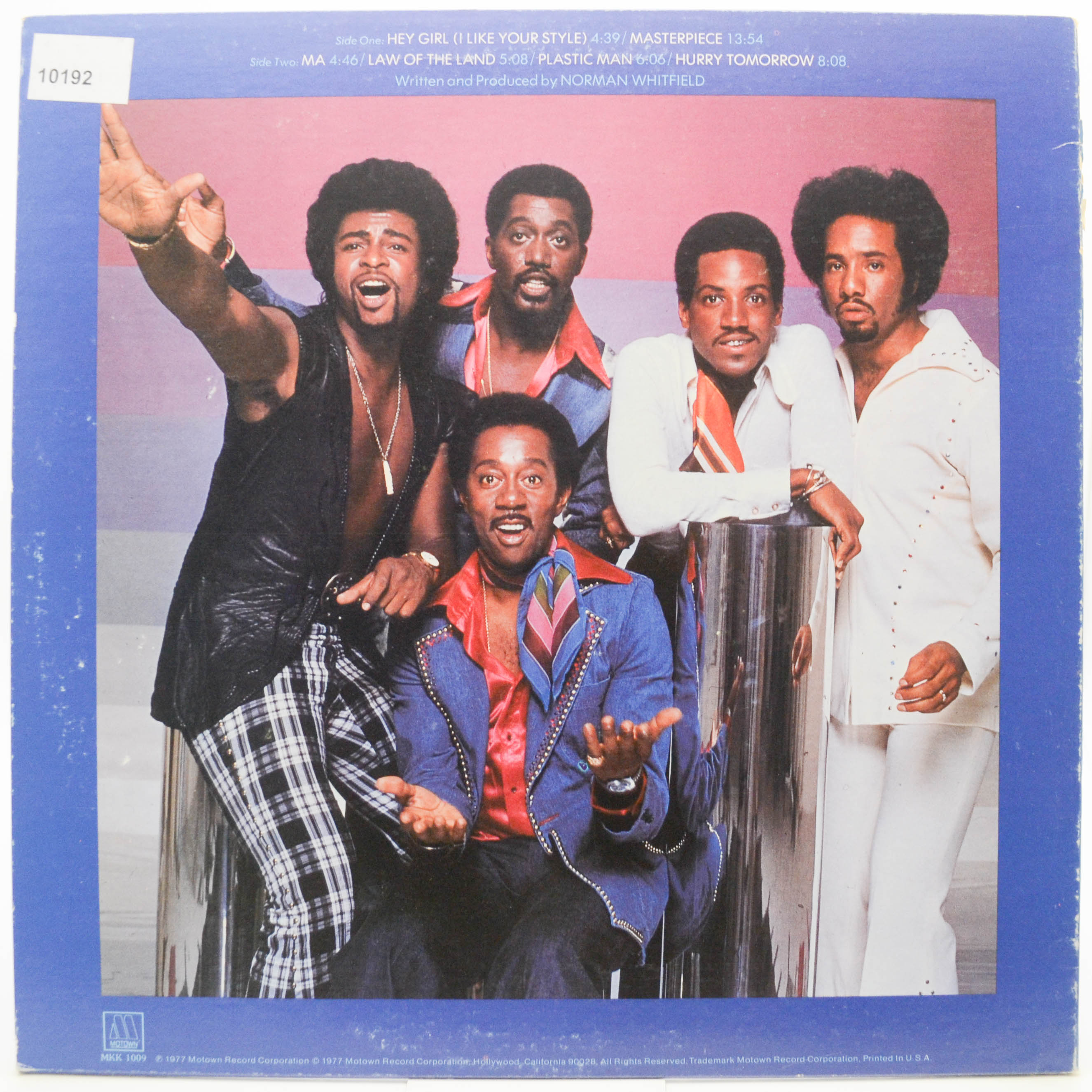 Temptations — Masterpiece (USA), 1973