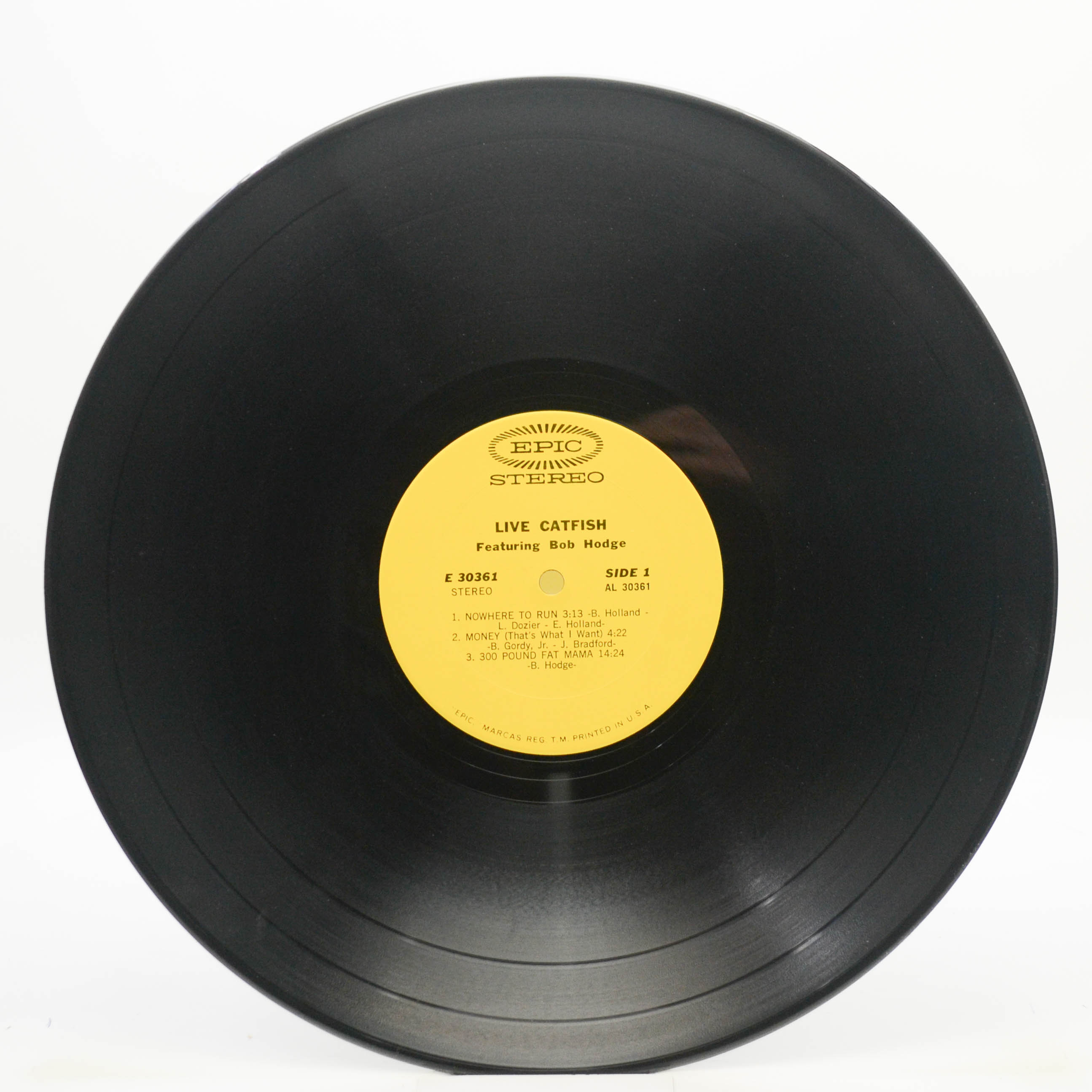 Catfish Featuring Bob Hodge — Live Catfish (1-st, USA), 1970