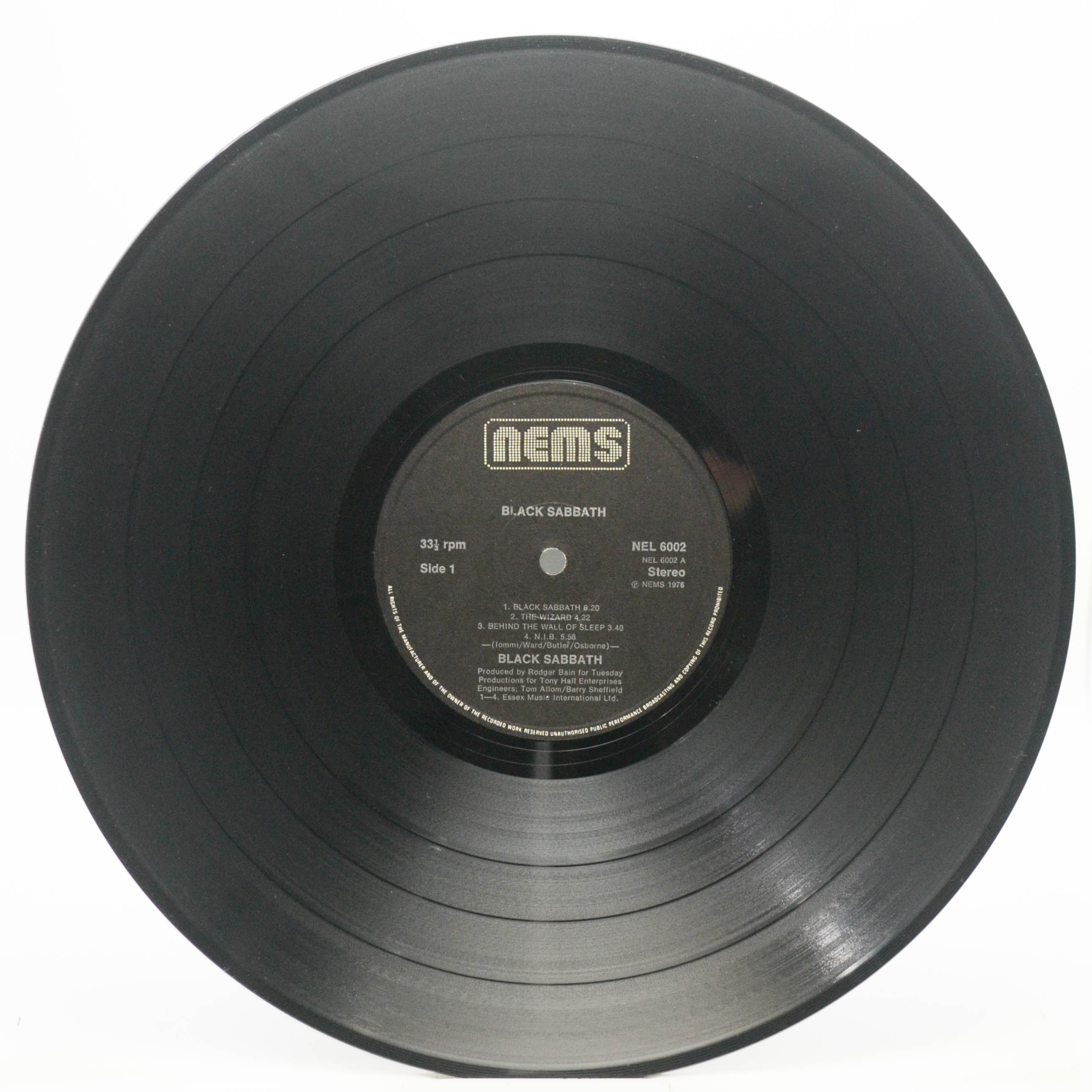 Black Sabbath — Black Sabbath (UK), 1970