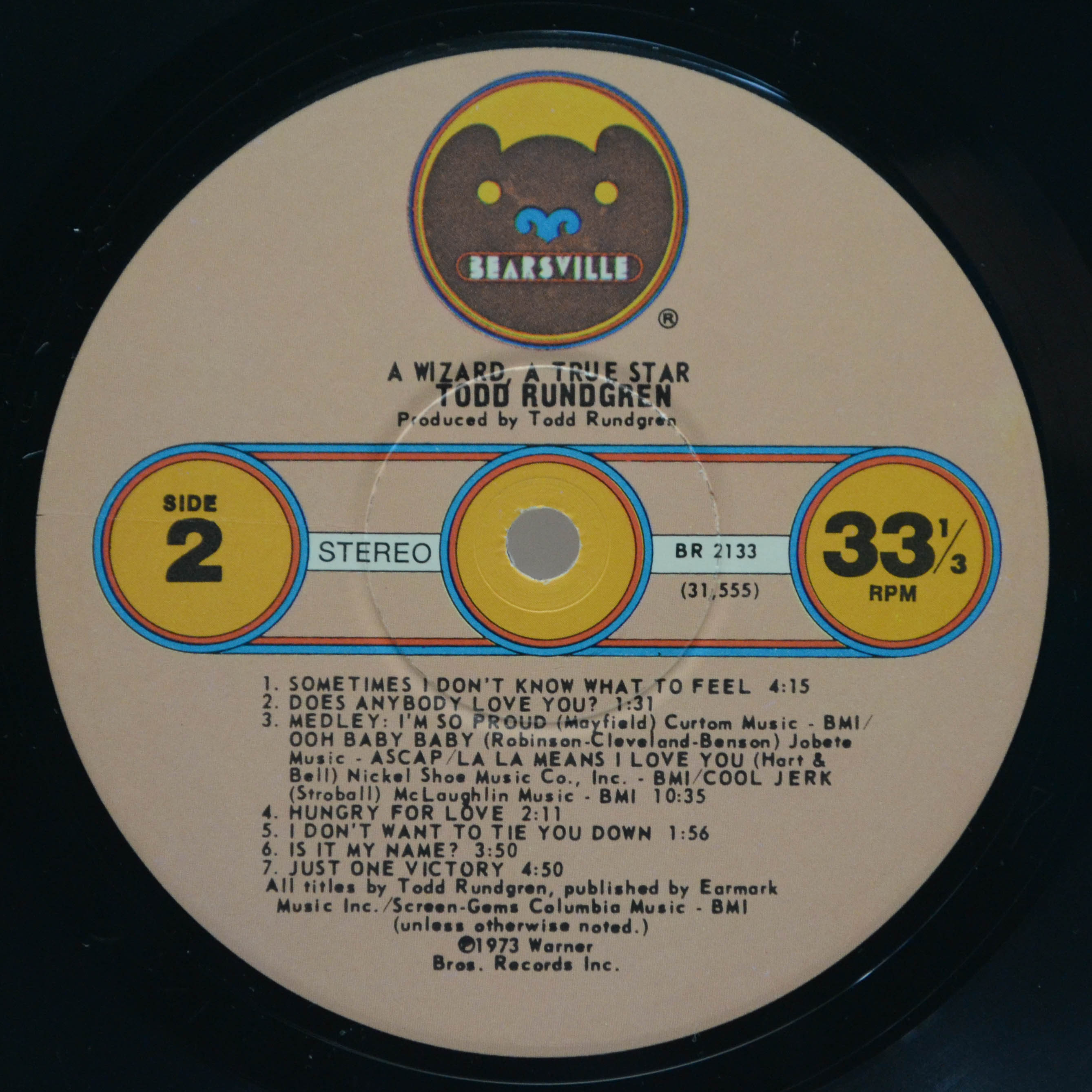 Todd Rundgren — A Wizard, A True Star (1-st, USA), 1973