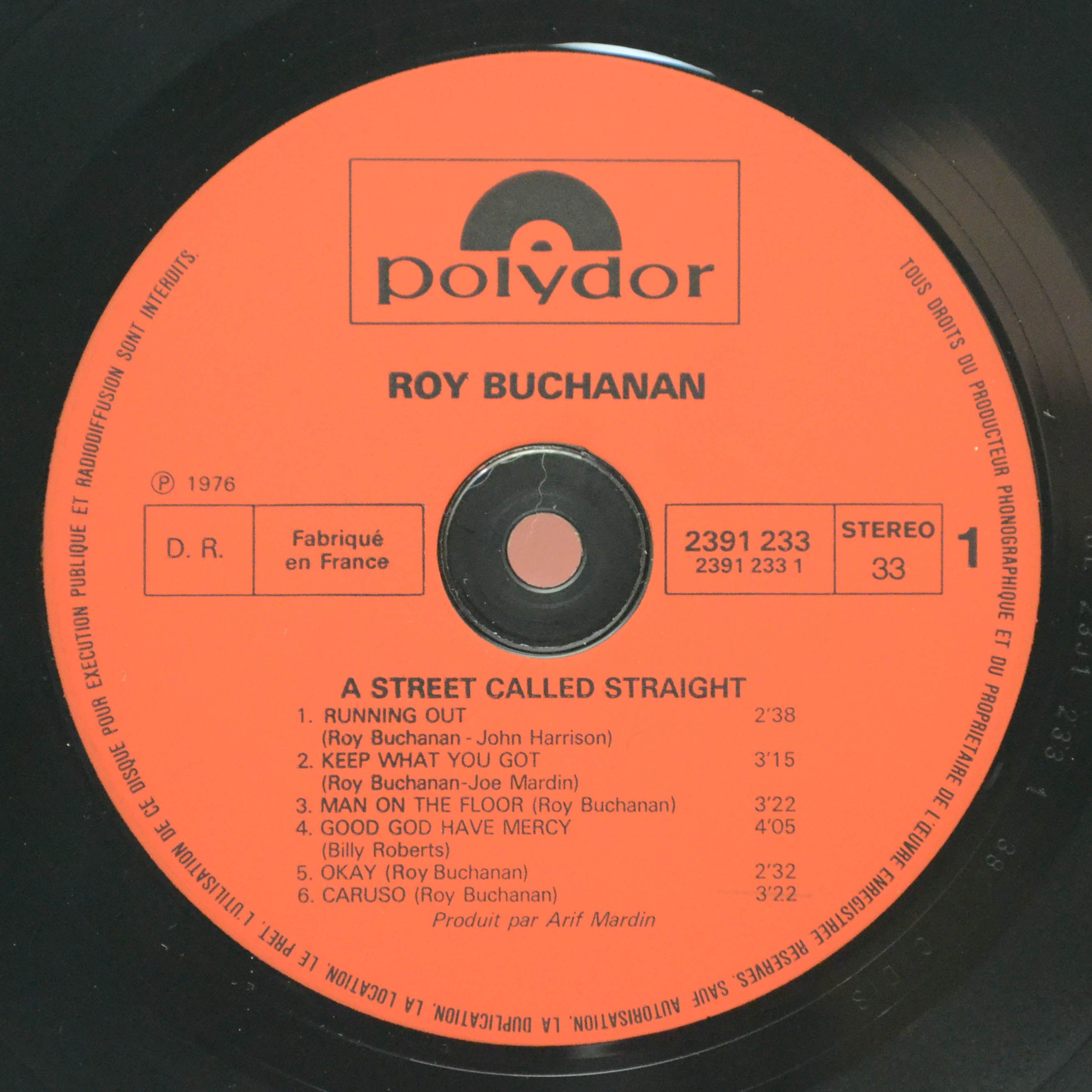 Roy Buchanan — A Street Called Straight, 1978
