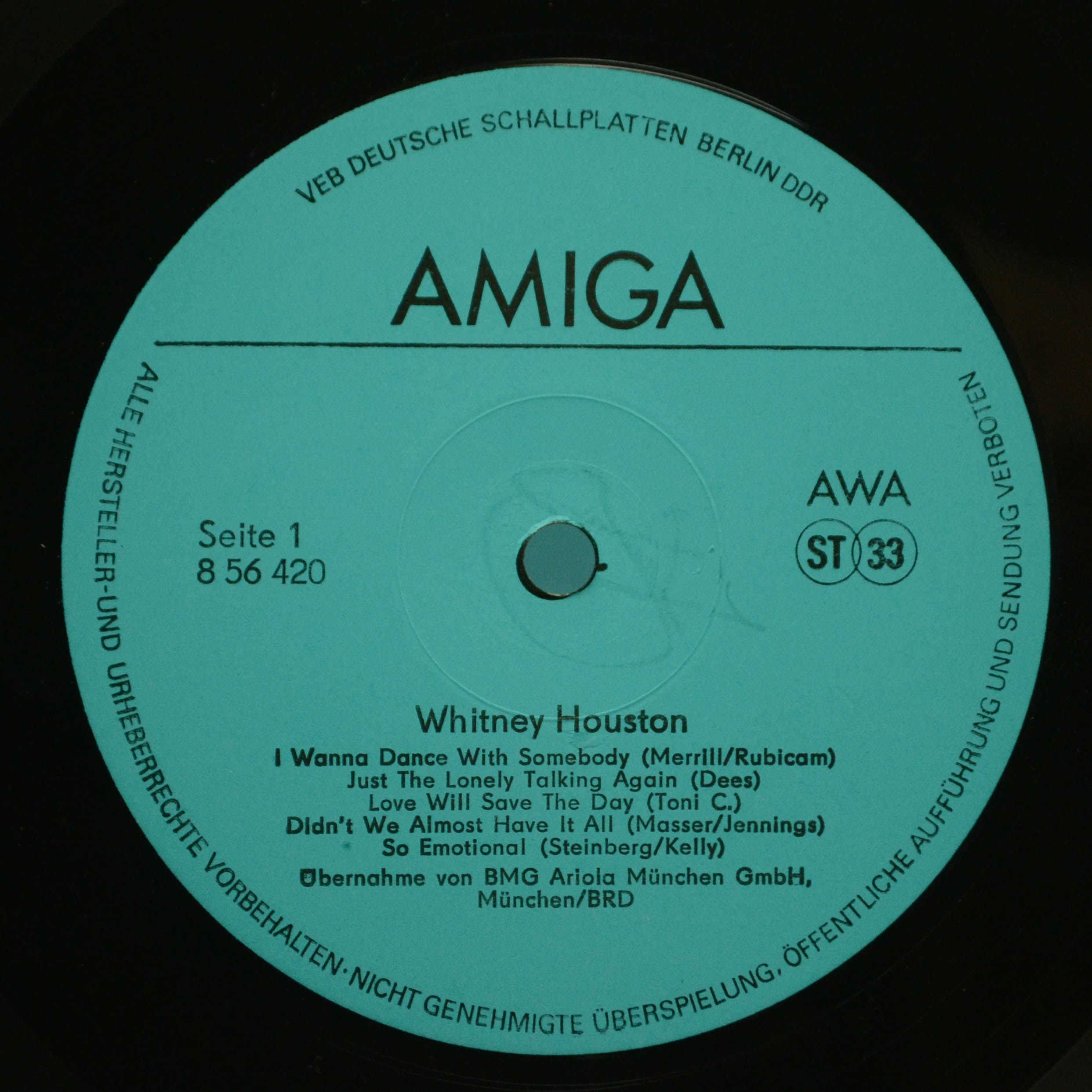 Whitney Houston — Whitney, 1989