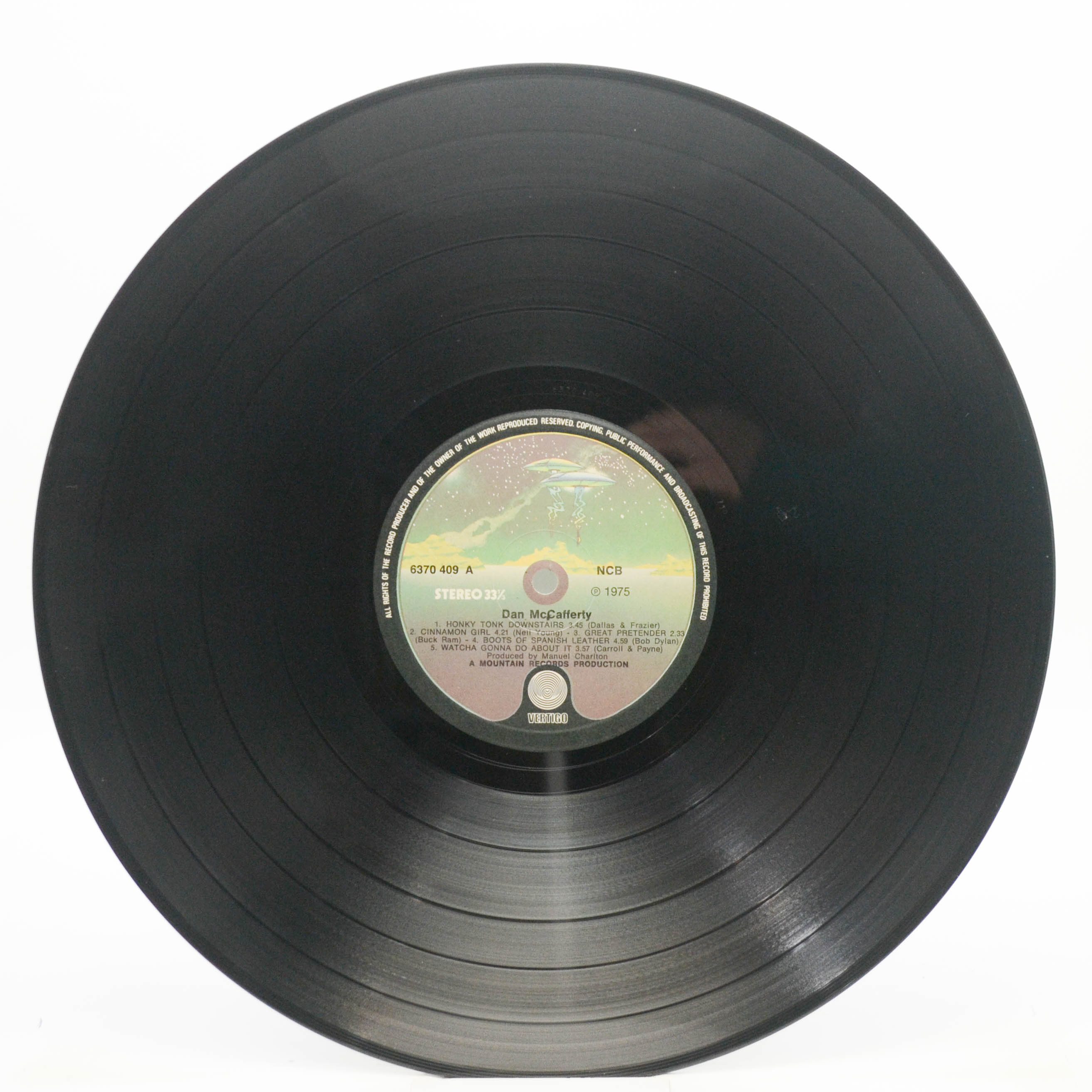 Dan McCafferty — Dan McCafferty, 1975