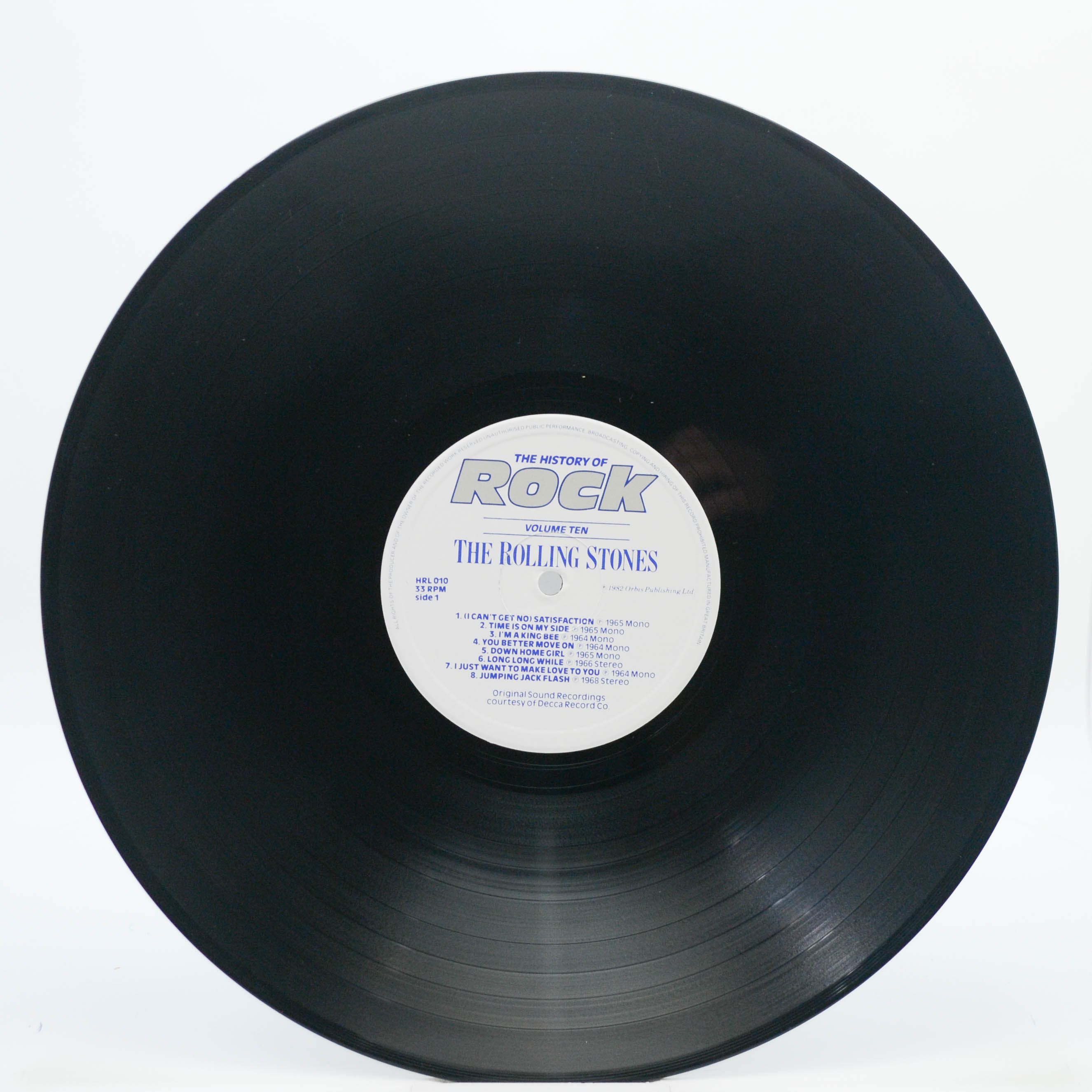 Rolling Stones — The History Of Rock (Volume Ten) (UK), 1982