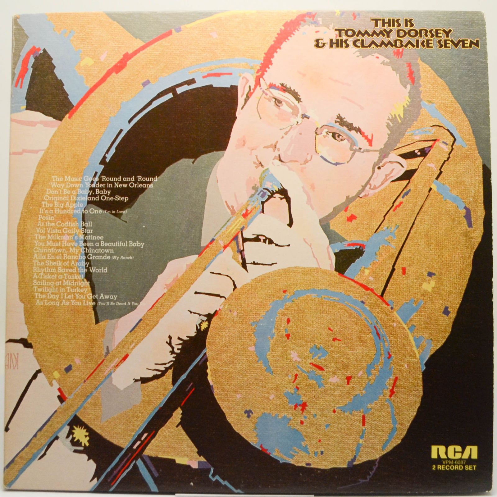 Tommy Dorsey & His Clambake Seven — This Is Tommy Dorsey & His Clambake Seven (2LP), 1973