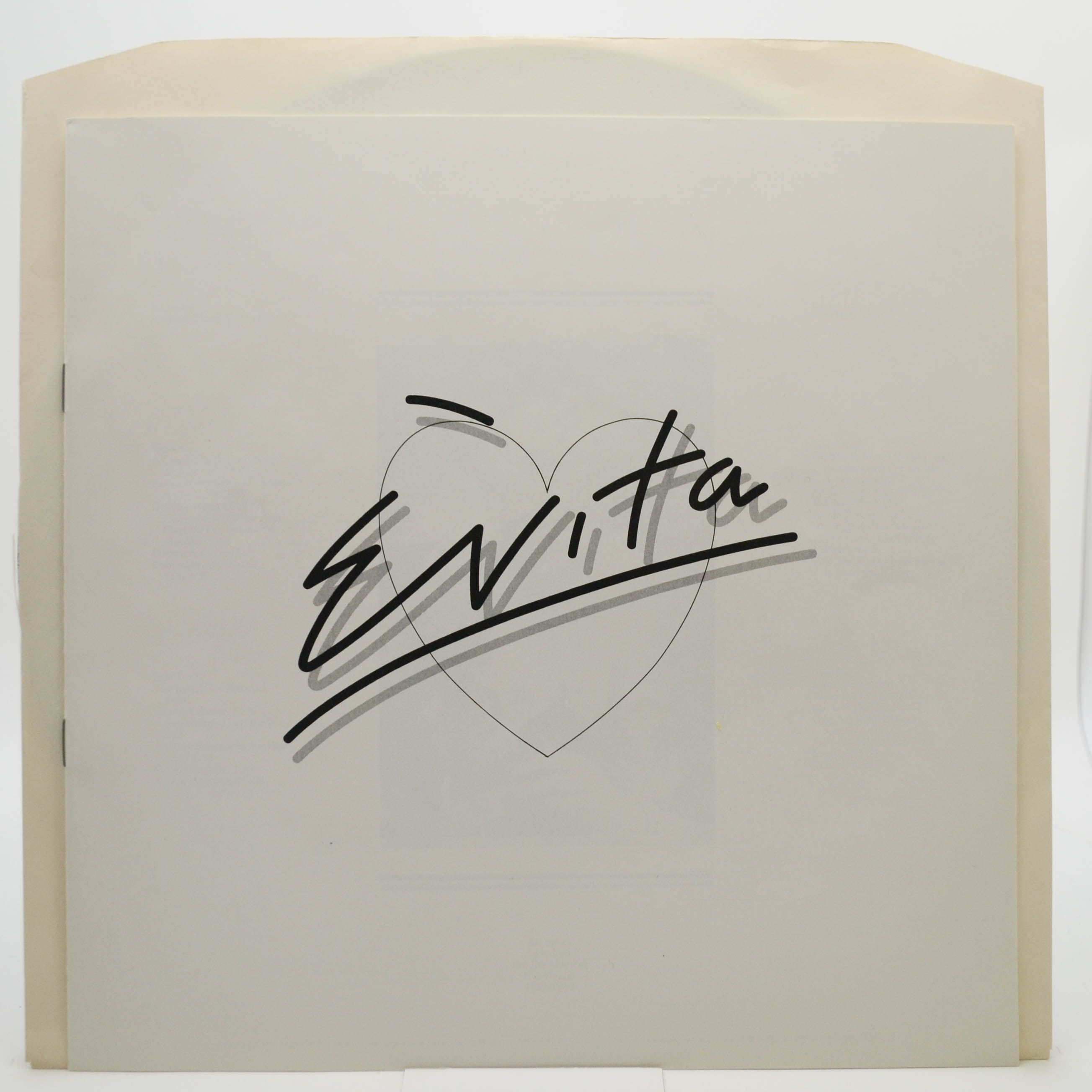 Andrew Lloyd Webber, Tim Rice — Evita (2LP, booklet), 1976