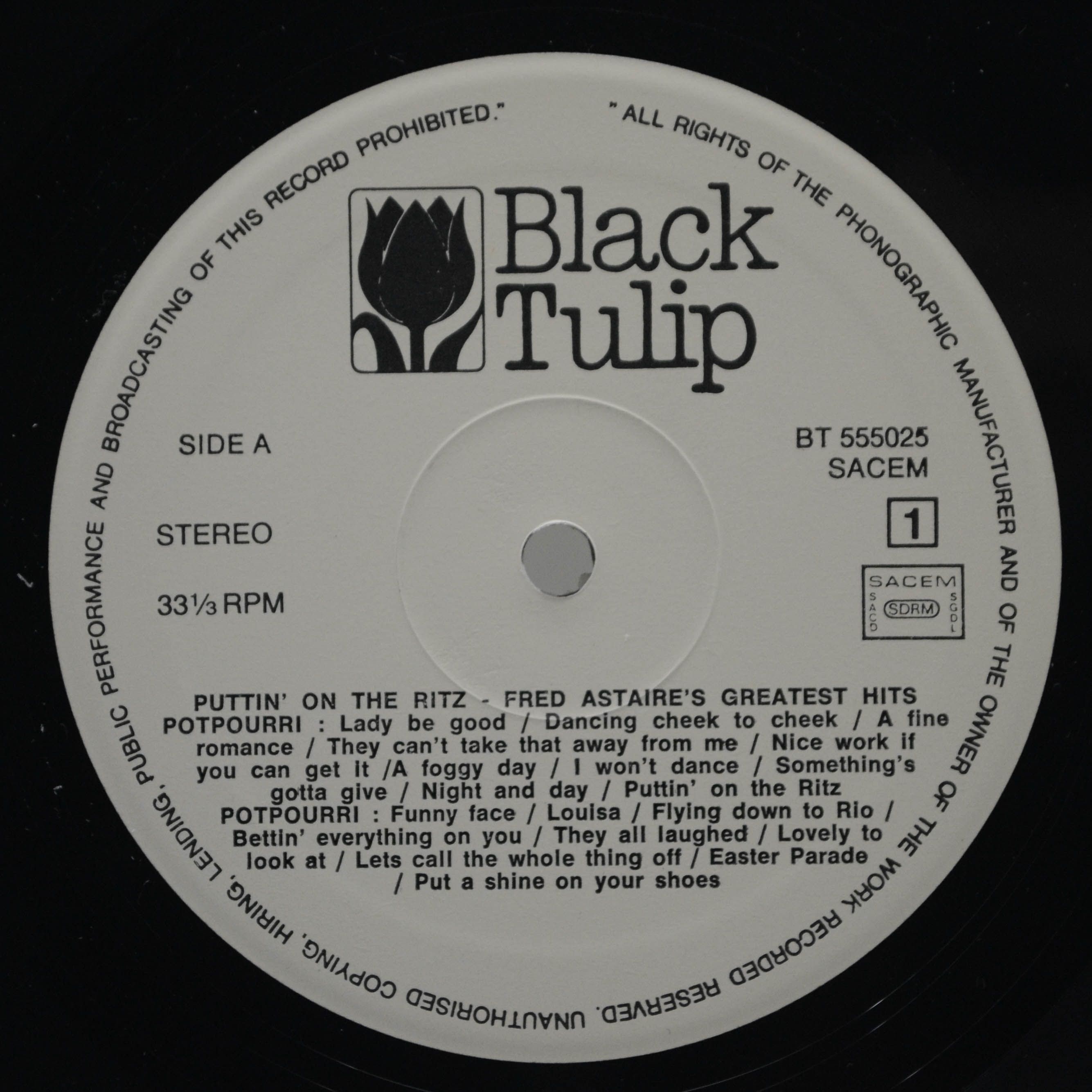 Fred Astaire — Puttin On The Ritz - Fred Astaire's Greatest Hits, 1978