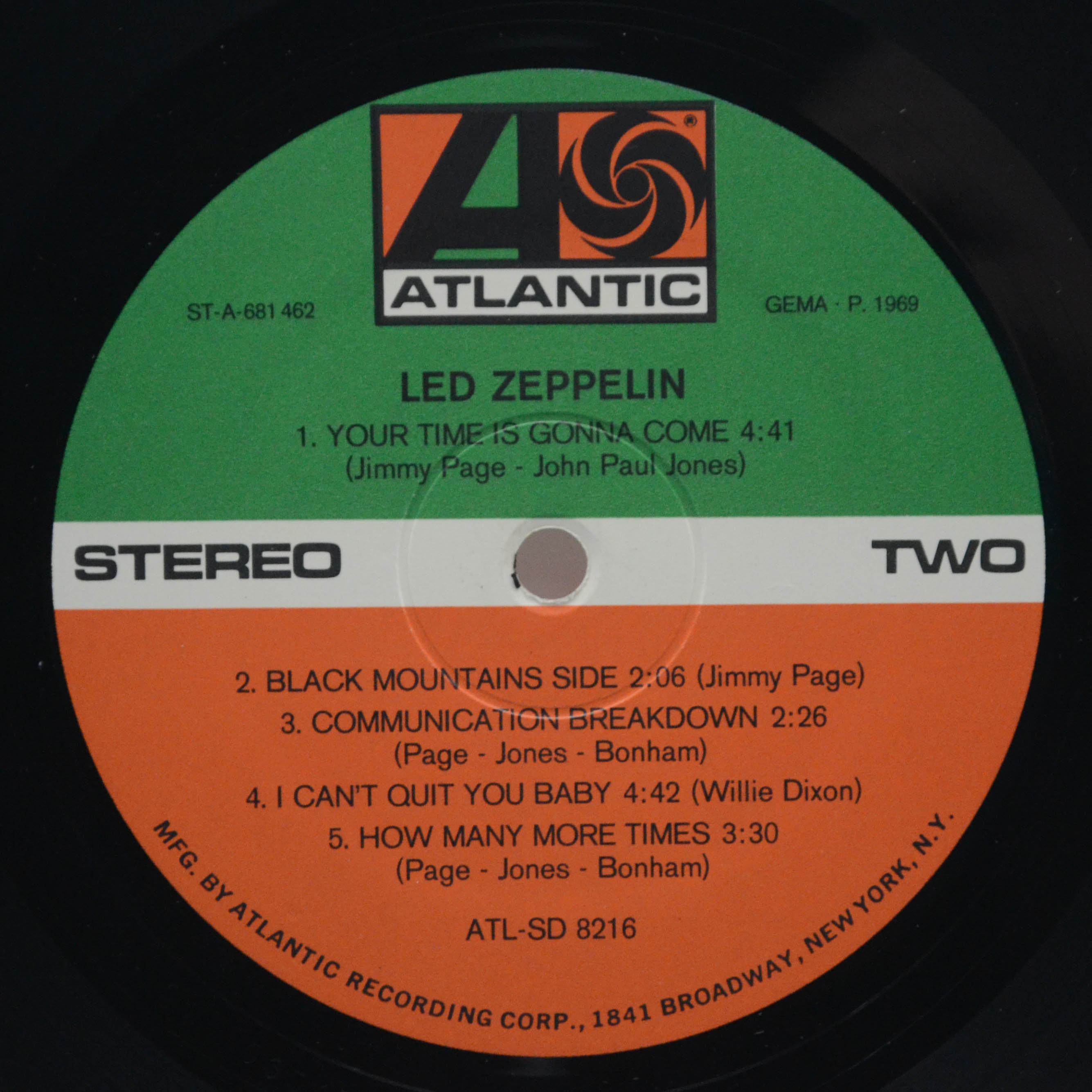 Led Zeppelin — Led Zeppelin, 1969