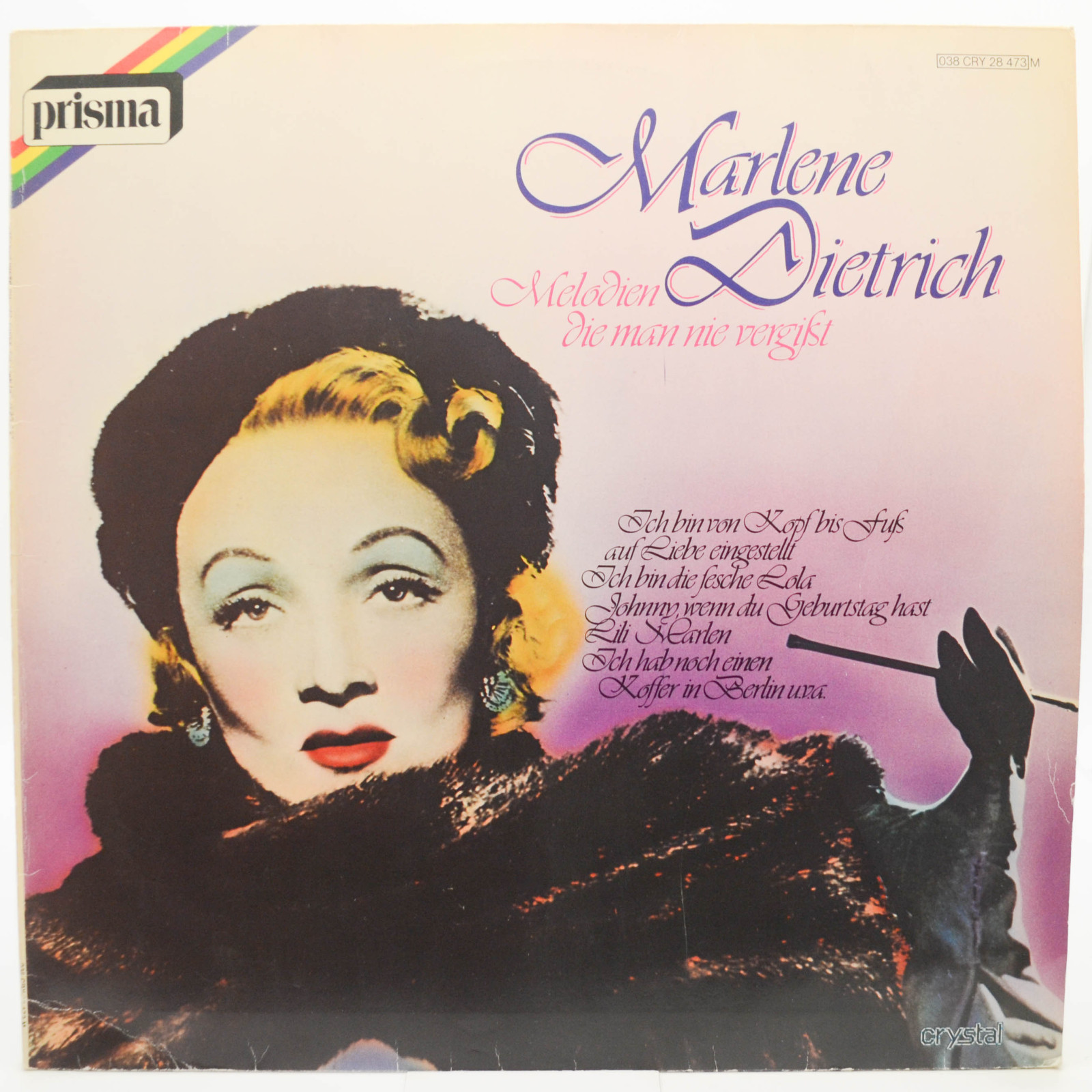 Marlene Dietrich — Melodien Die Man Nie Vergisst, 1978