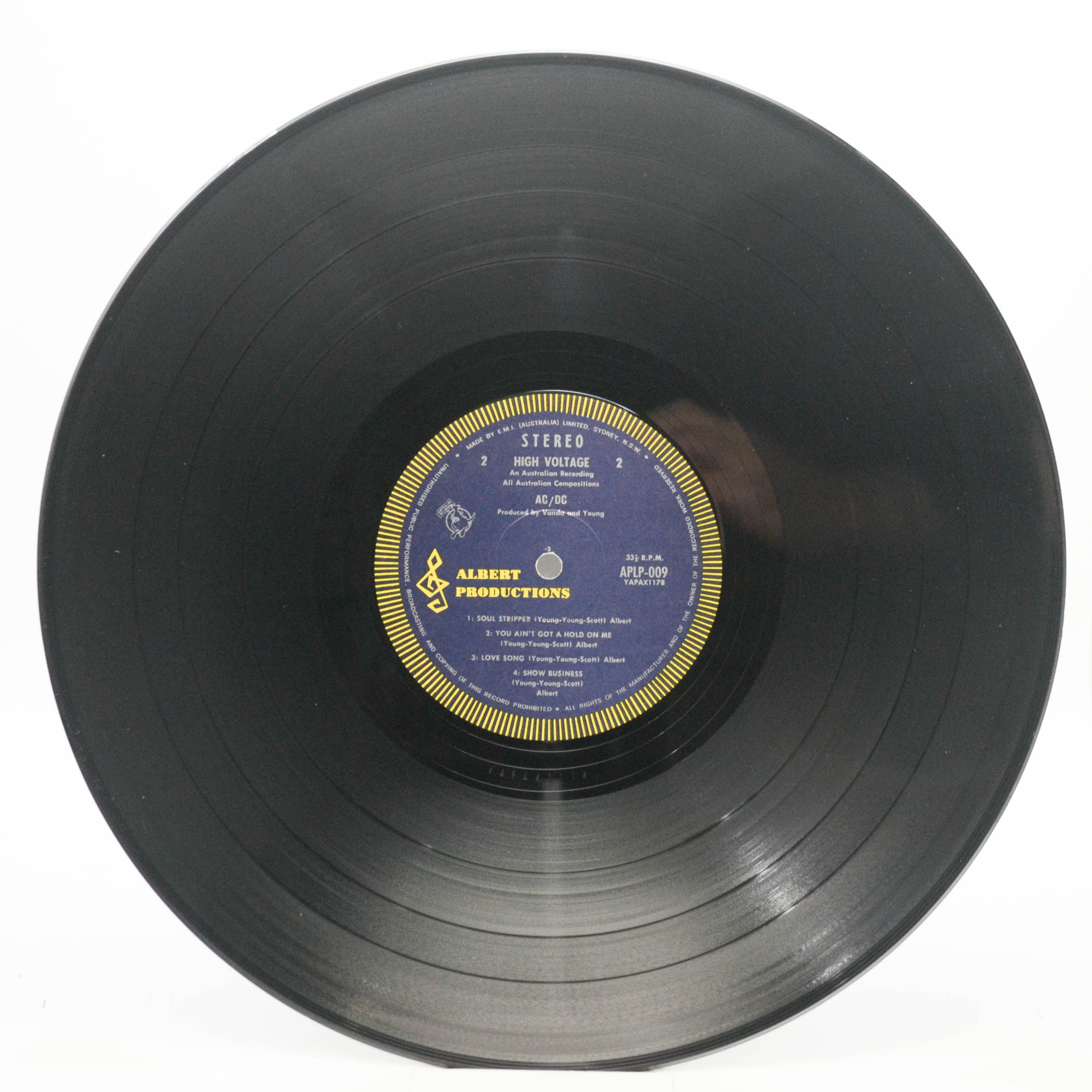 AC/DC — High Voltage (1-st, Australia), 1975