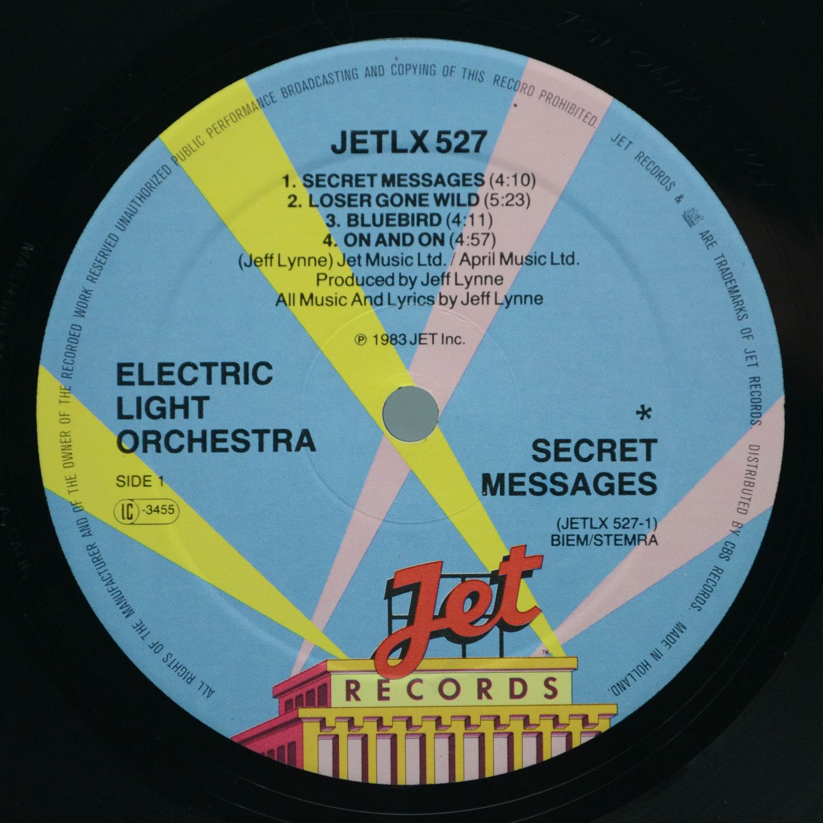 Electric Light Orchestra — Secret Messages, 1983