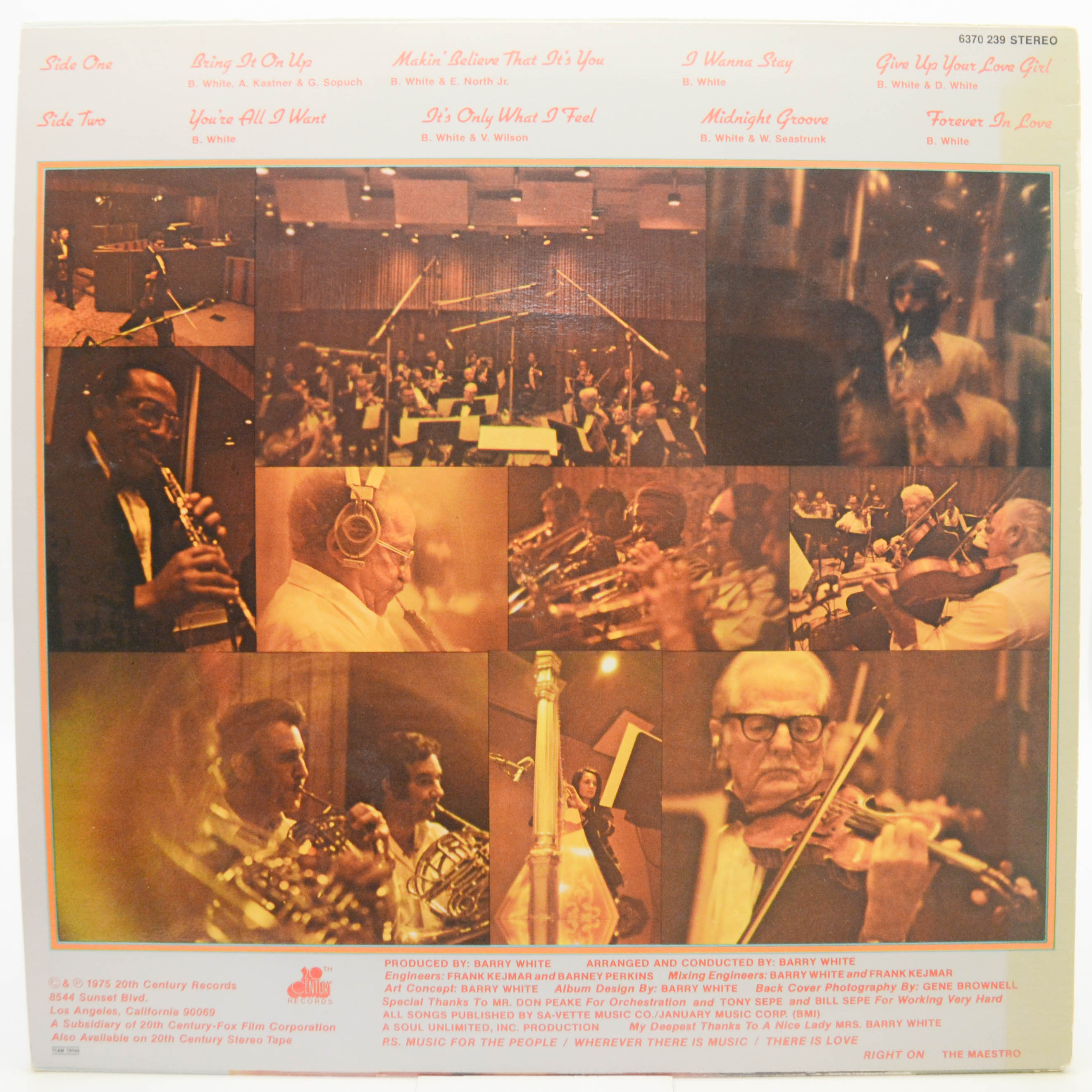 Love Unlimited Orchestra — Music Maestro Please, 1976