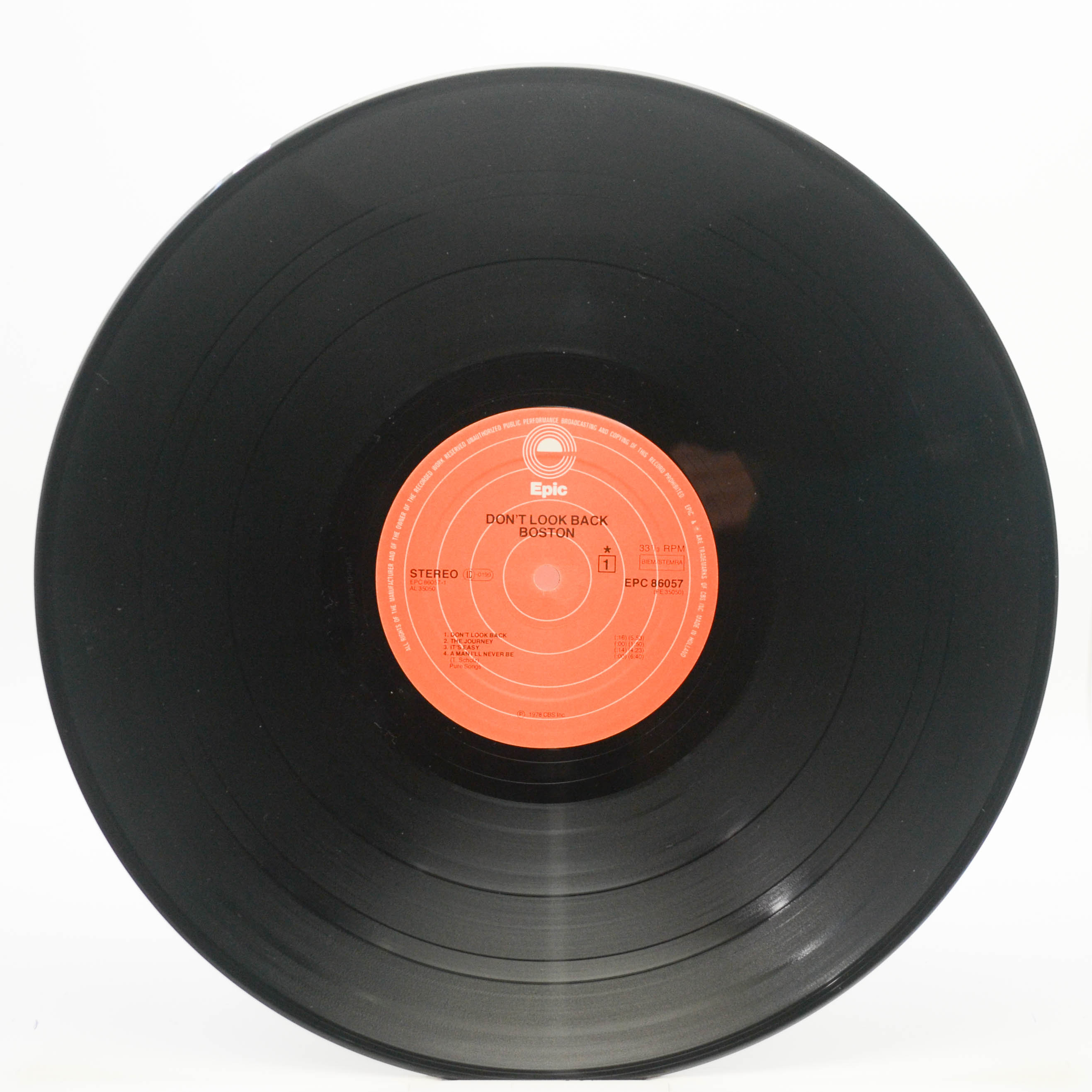 Boston — Don't Look Back, 1978