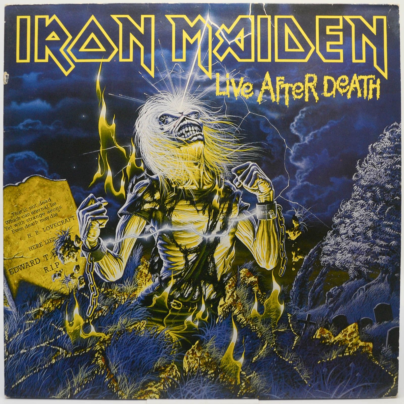 Iron Maiden — Live After Death (2LP, 1-st, UK), 1985