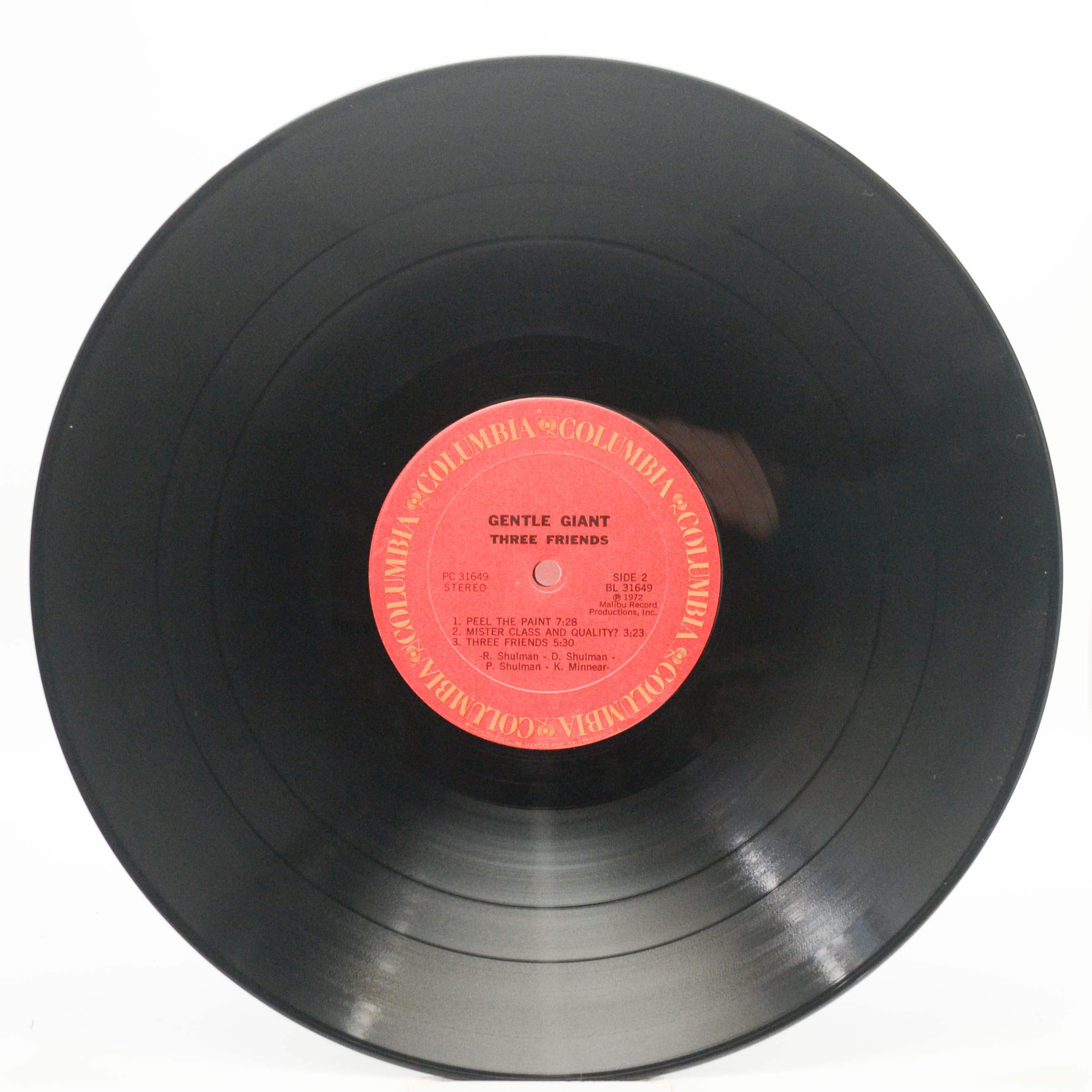 Gentle Giant — Three Friends (USA), 1972