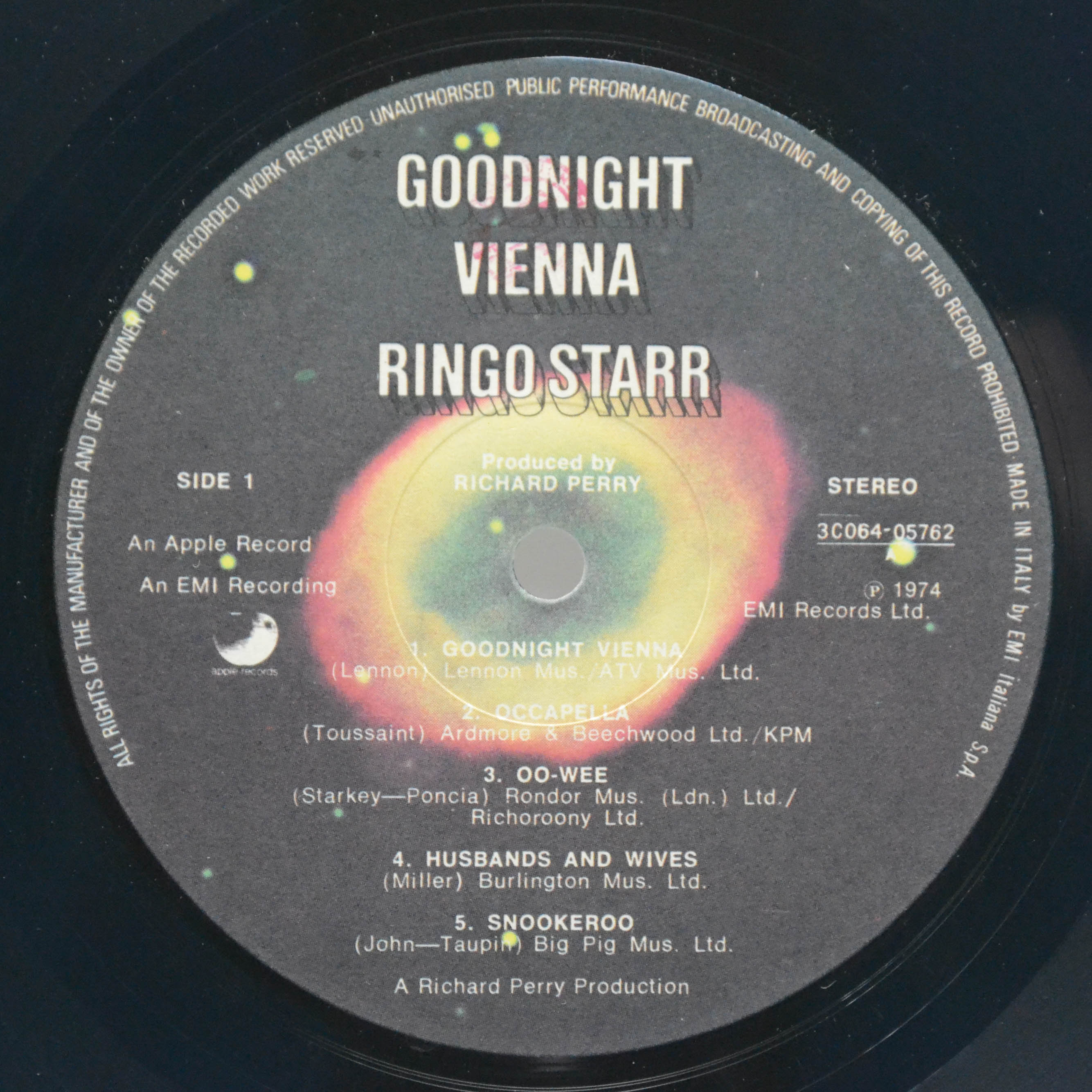 Ringo Starr — Goodnight Vienna, 1974